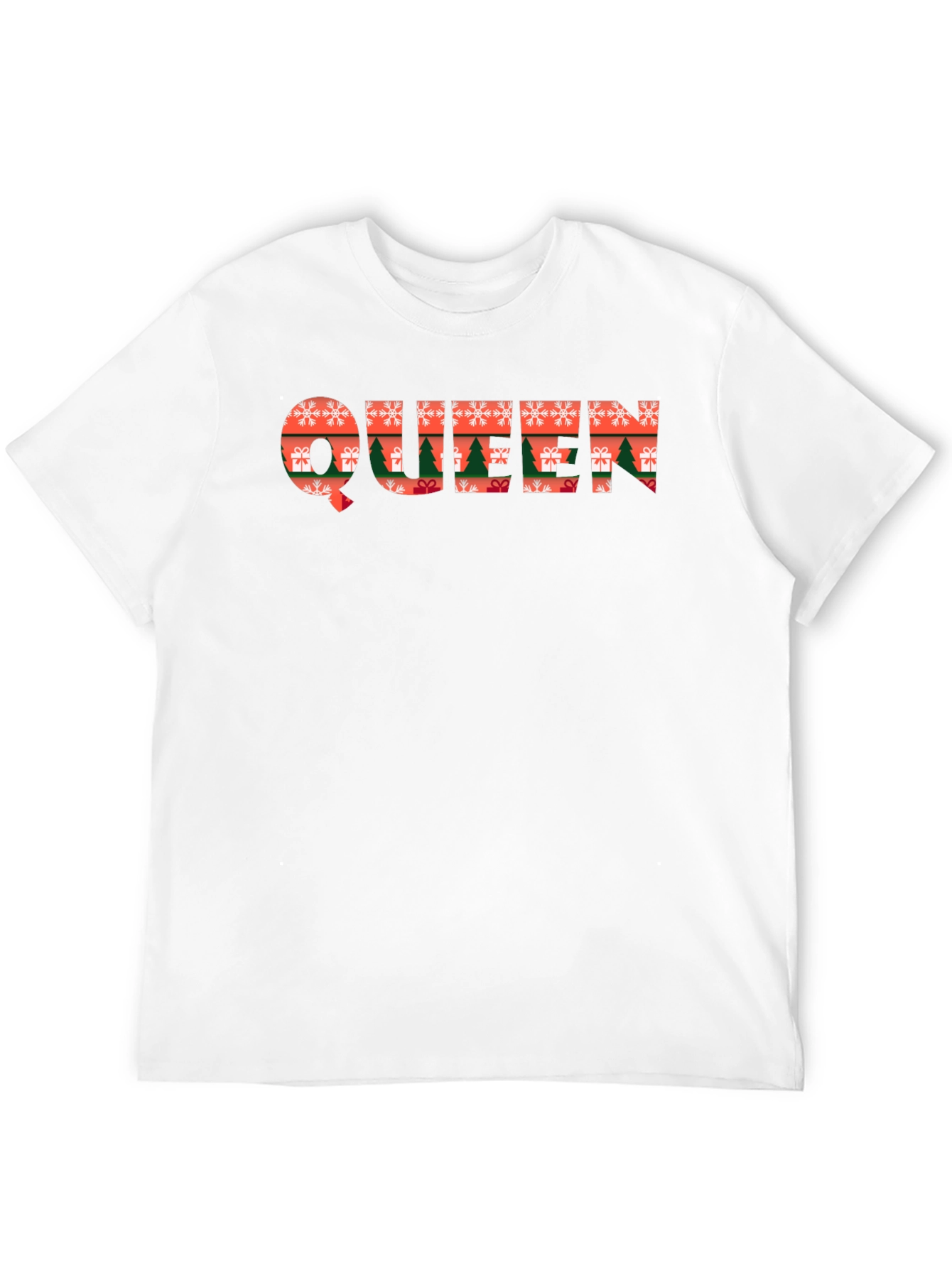 Christmas Queen Graphic Tee Holiday T-Shirt