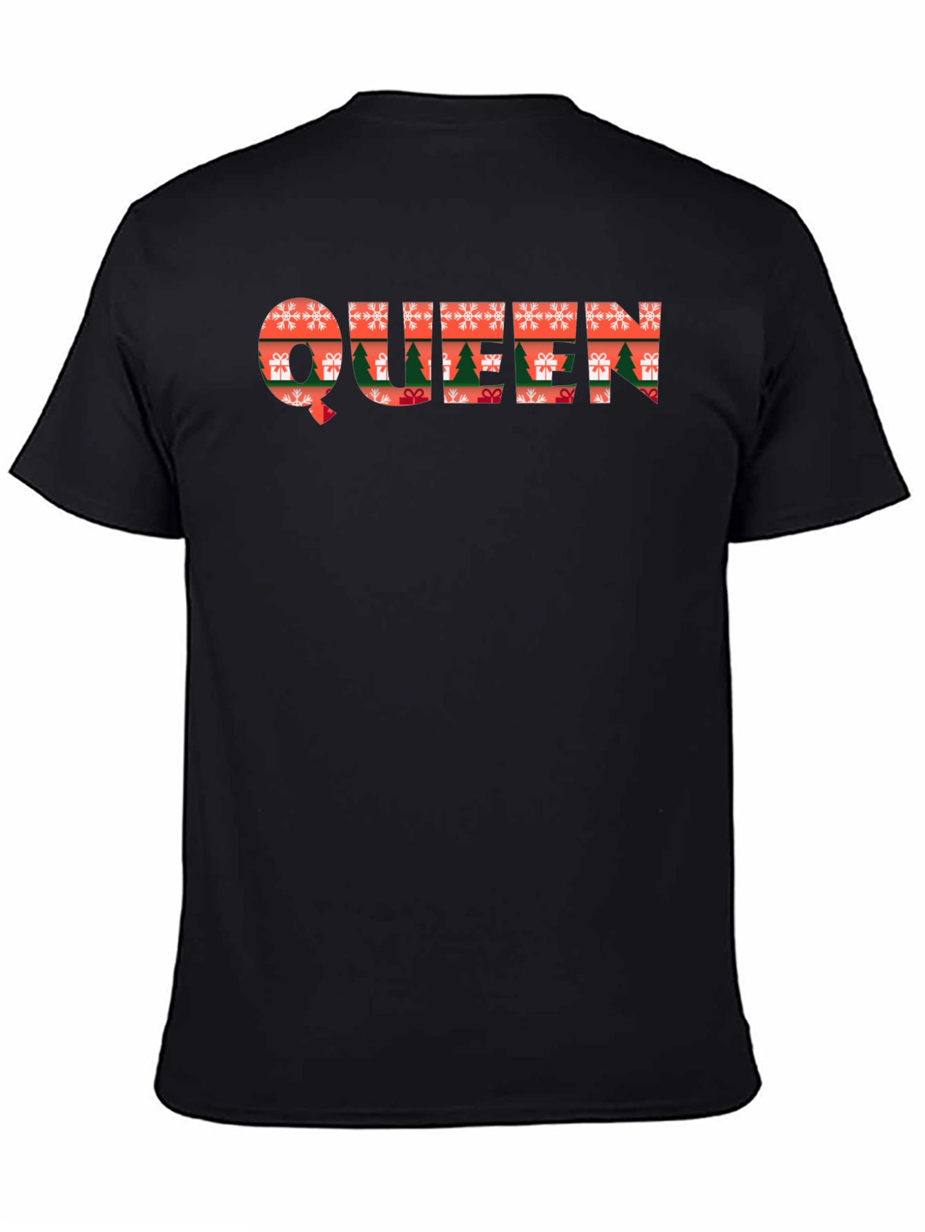 Christmas Queen Graphic Tee Holiday T-Shirt