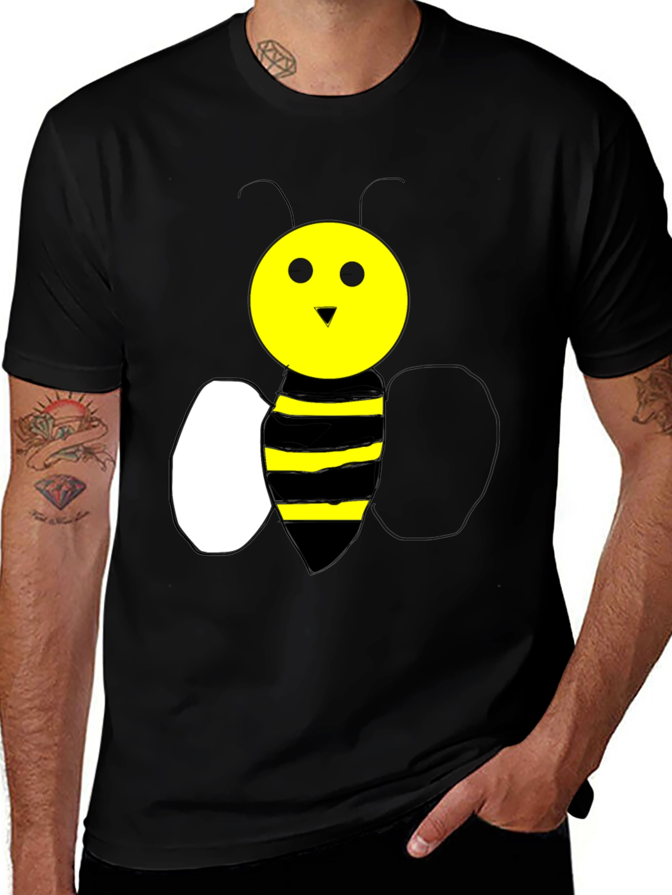 Black Bee Graphic T-Shirt