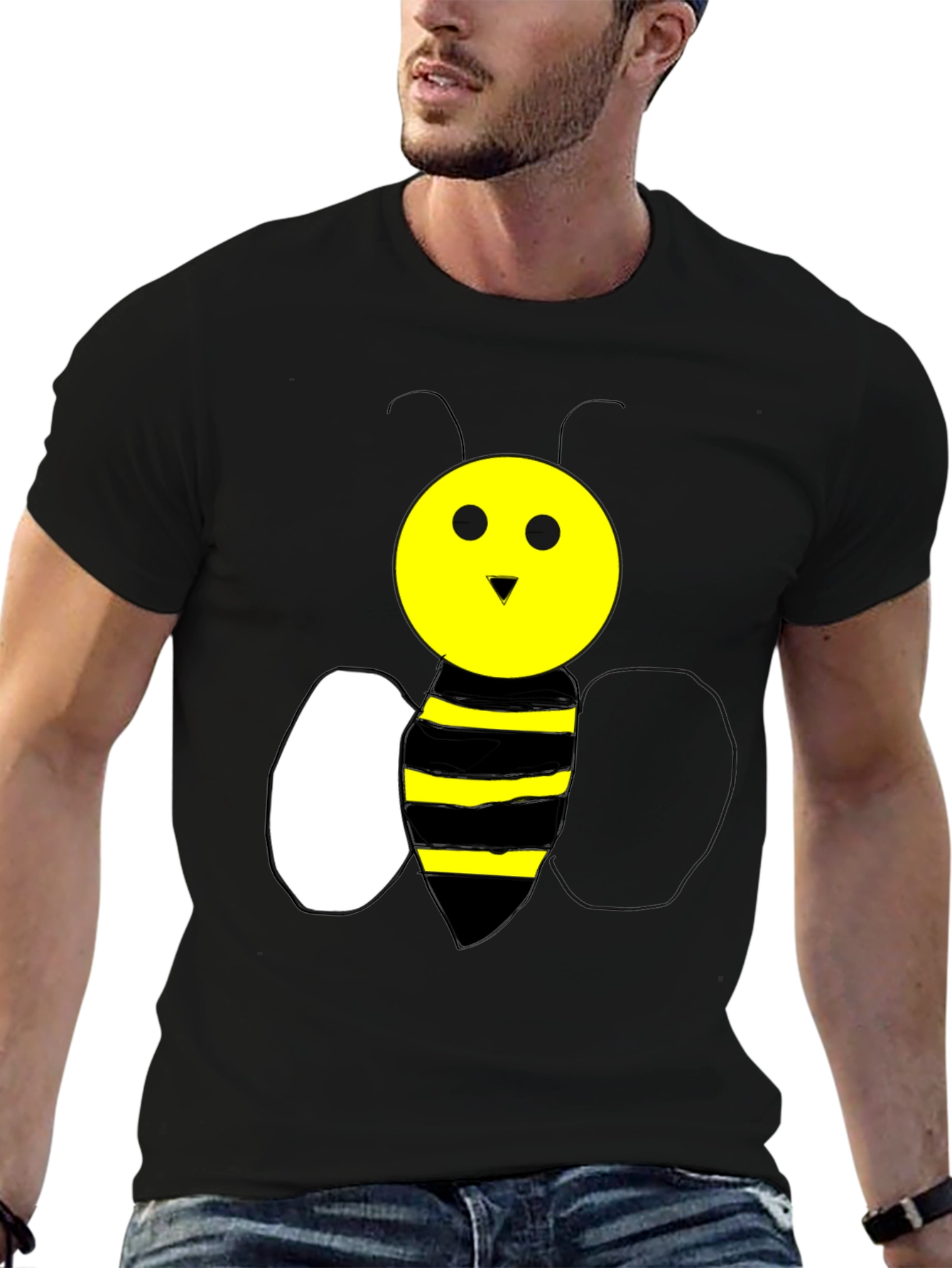 Black Bee Graphic T-Shirt