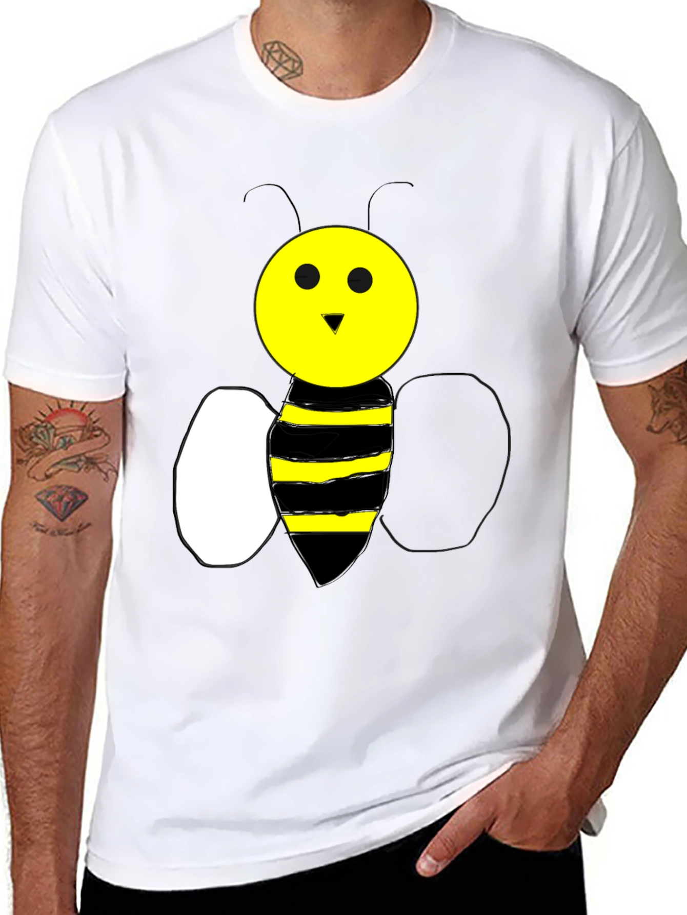 Black Bee Graphic T-Shirt