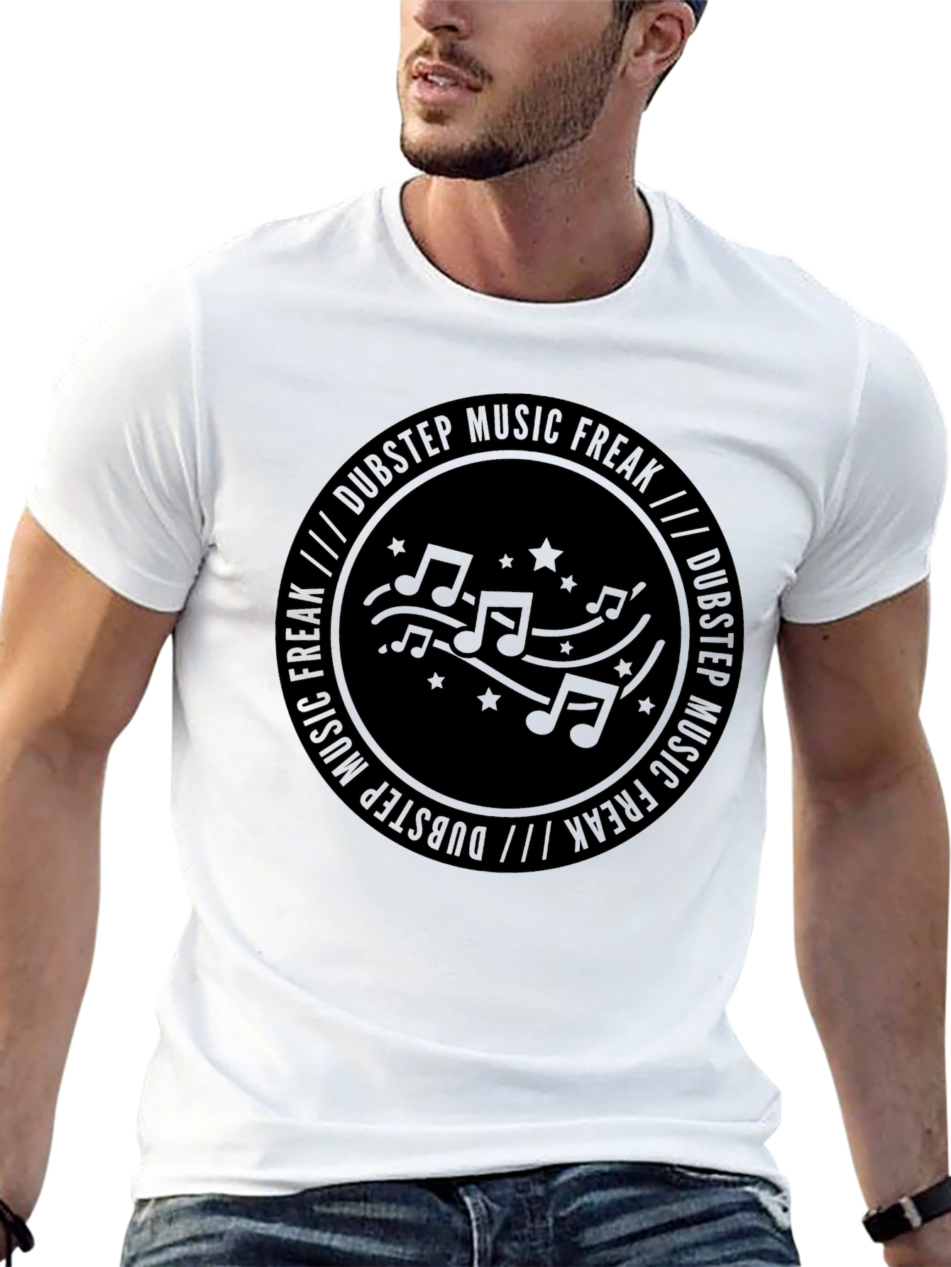 Dubstep Music Freak Graphic T-Shirt