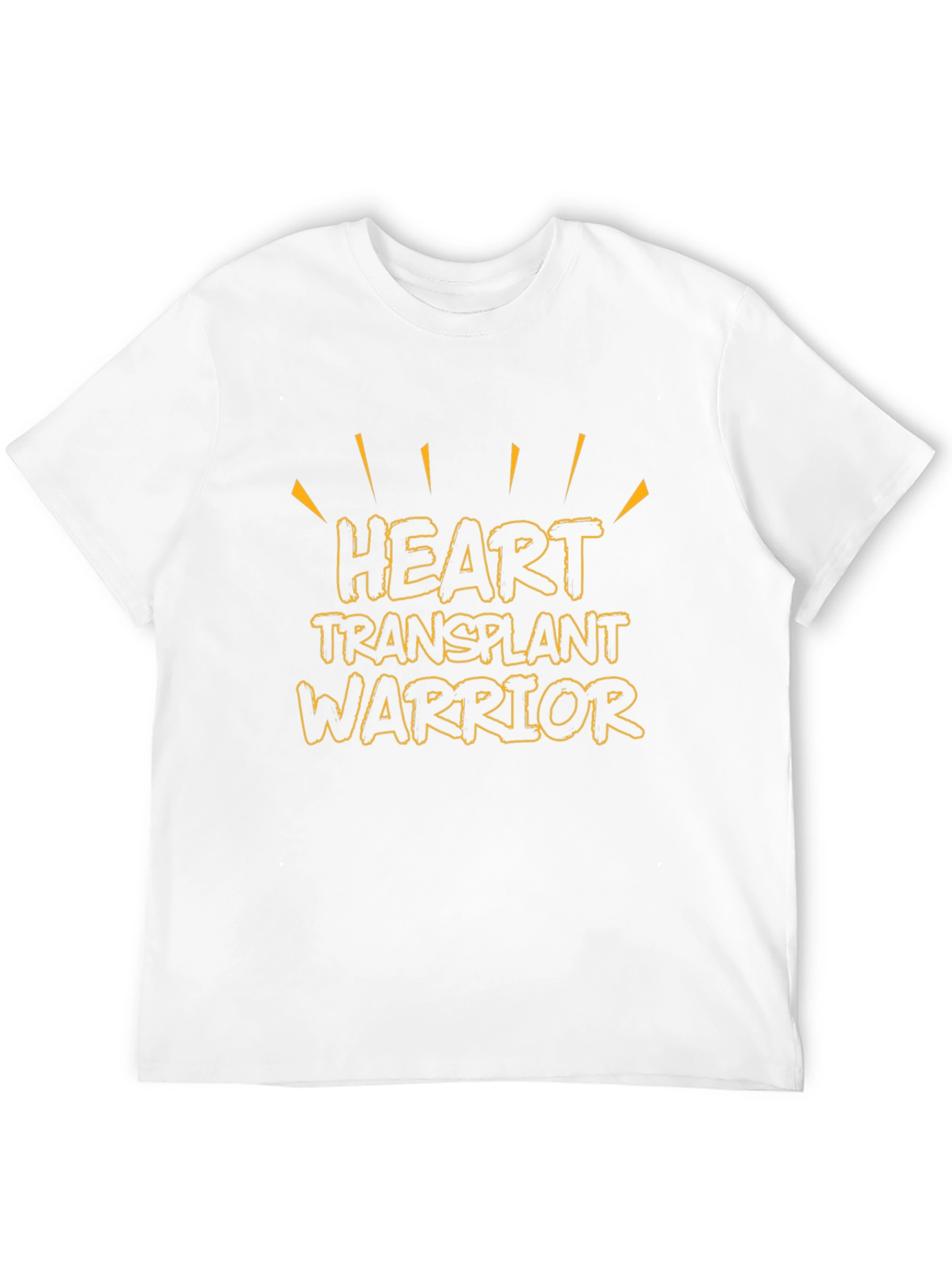 Heart Transplant Warrior T-Shirt - Black Graphic Tee