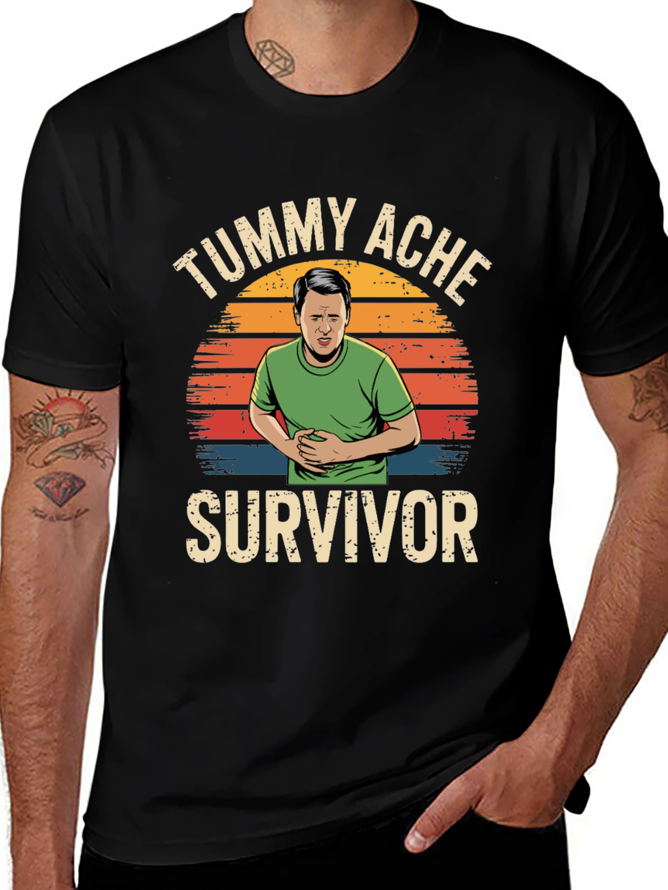 Tummy Ache Survivor Graphic Tee