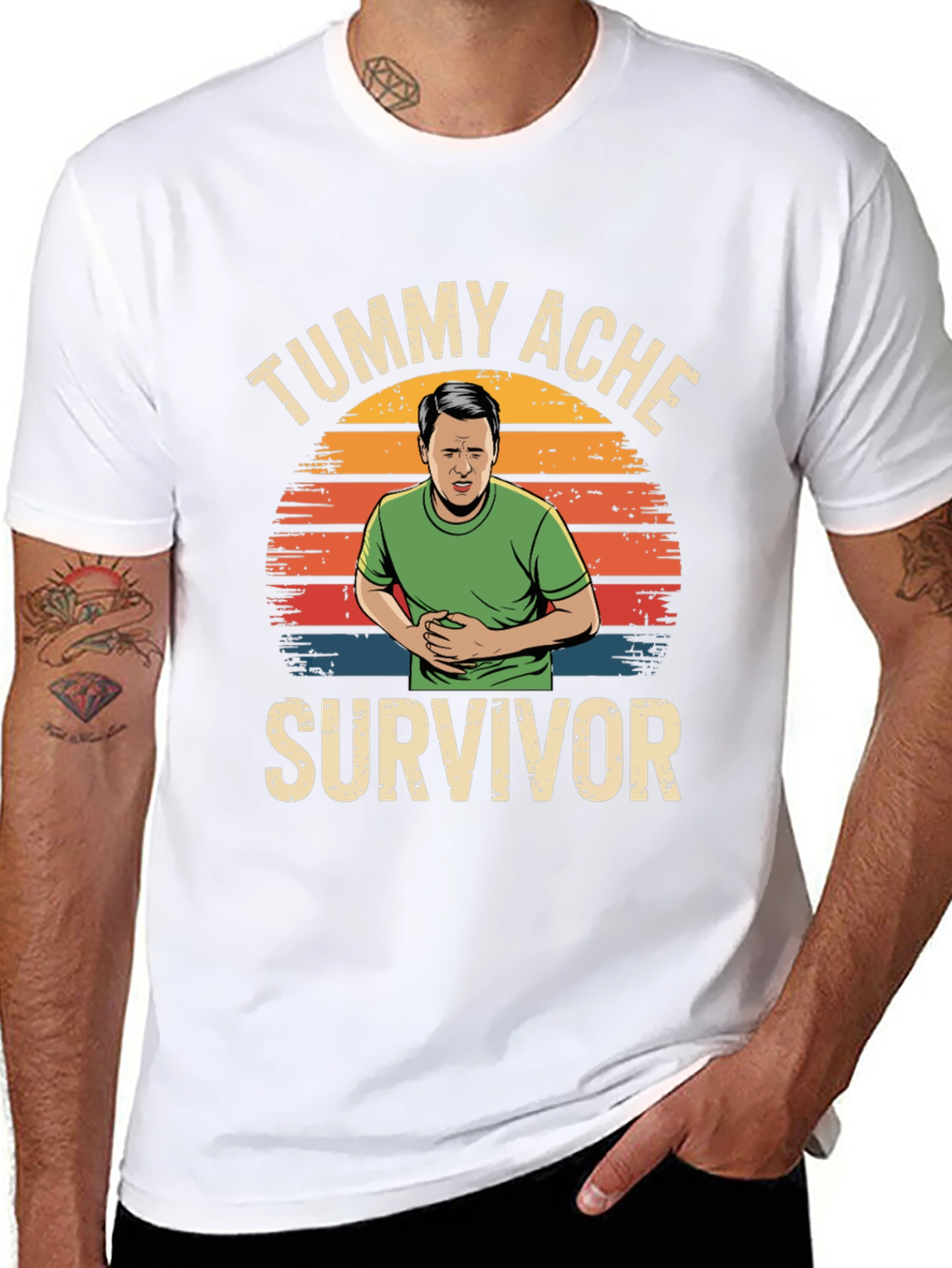 Tummy Ache Survivor Graphic Tee