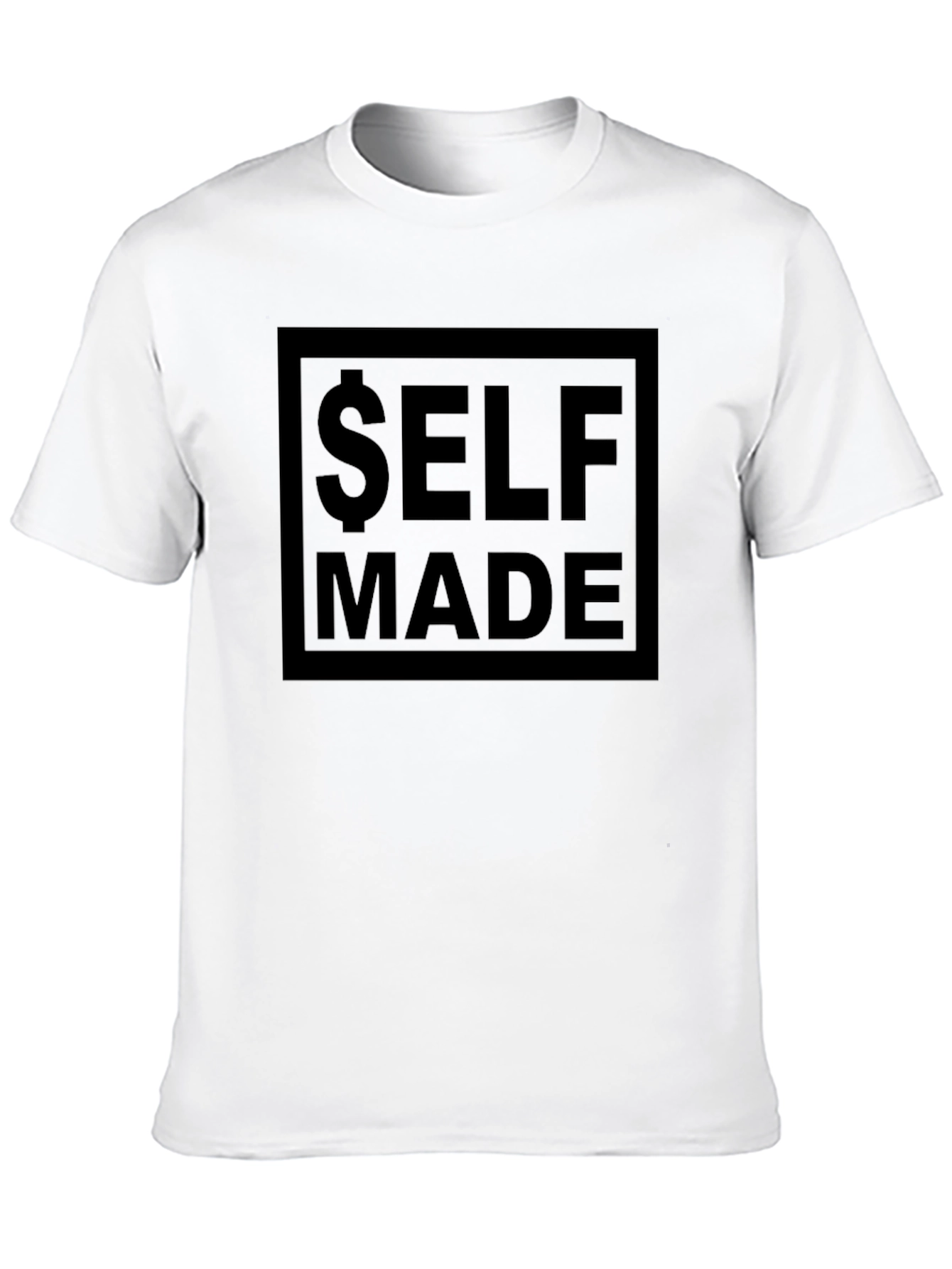 Self Made Black Graphic T-Shirt - Modern Streetwear