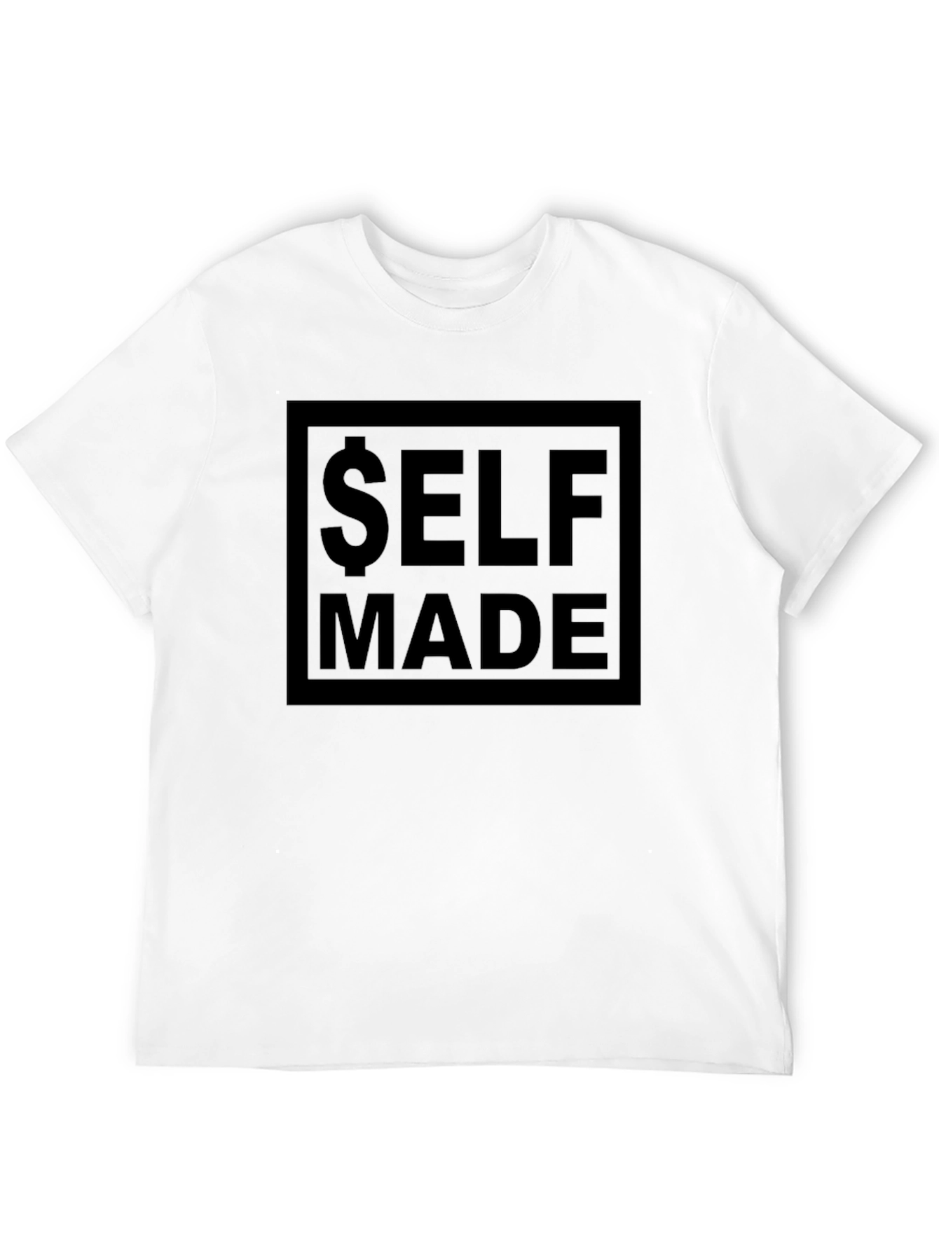 Self Made Black Graphic T-Shirt - Modern Streetwear