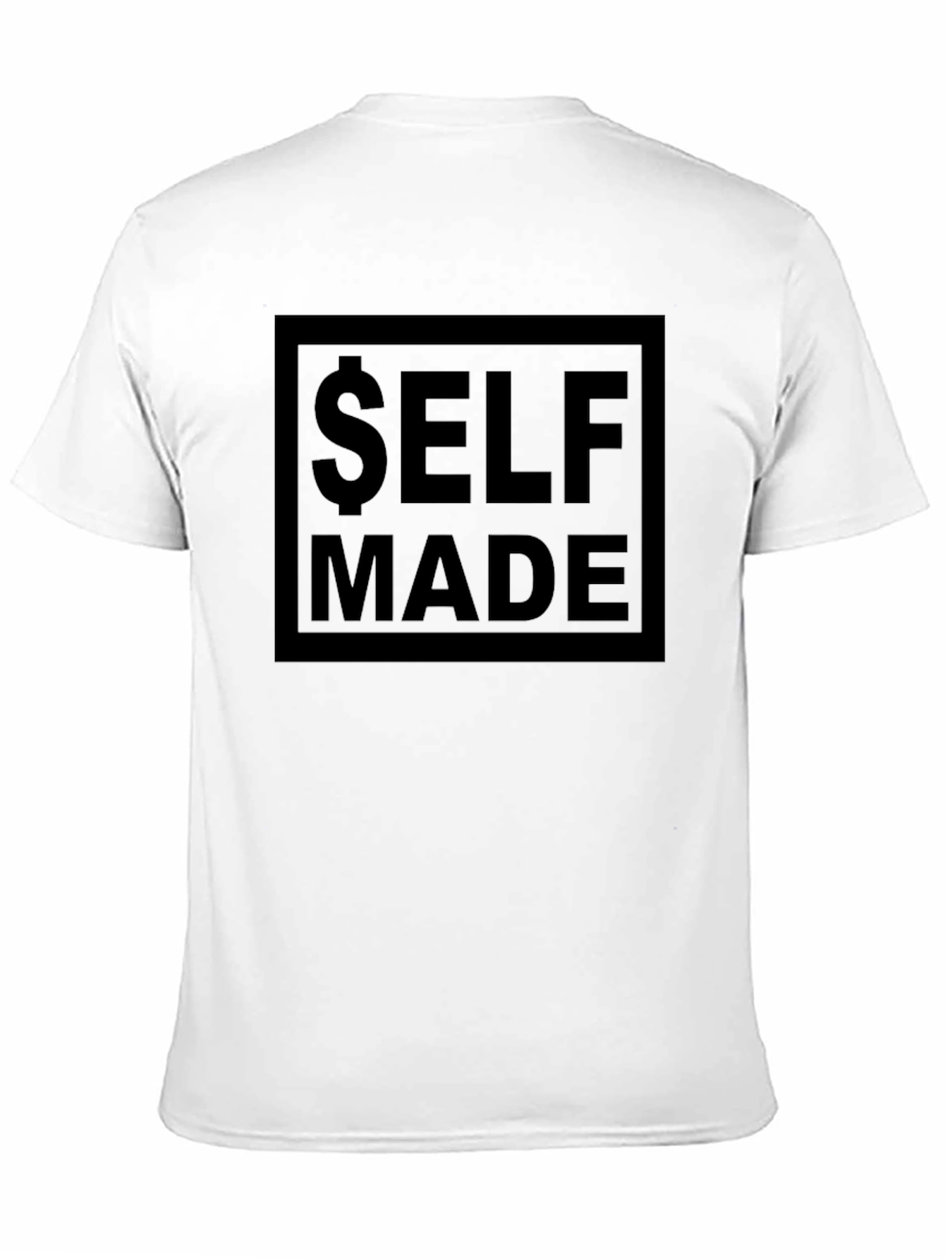 Self Made Black Graphic T-Shirt - Modern Streetwear