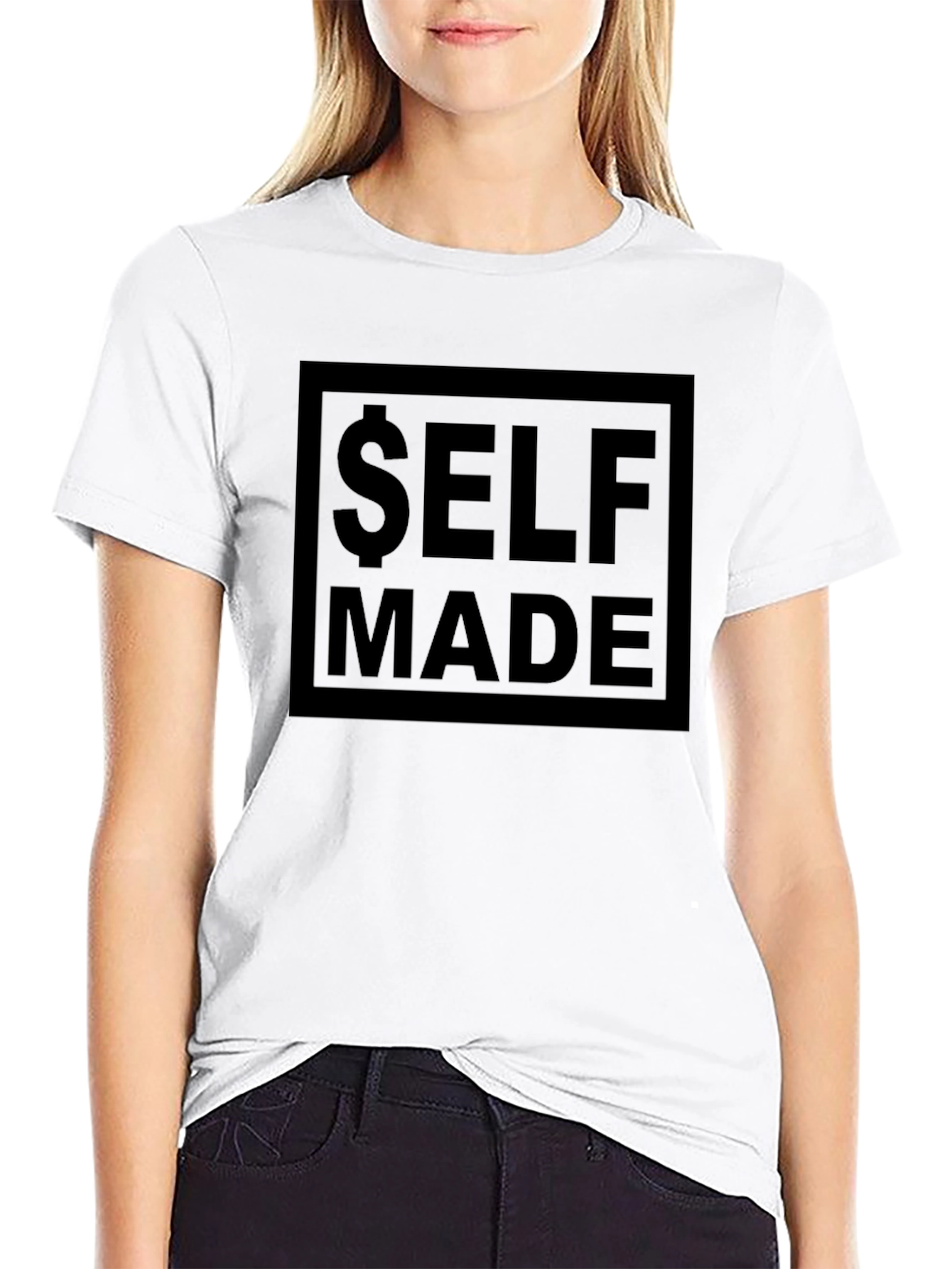 Self Made Black Graphic T-Shirt - Modern Streetwear