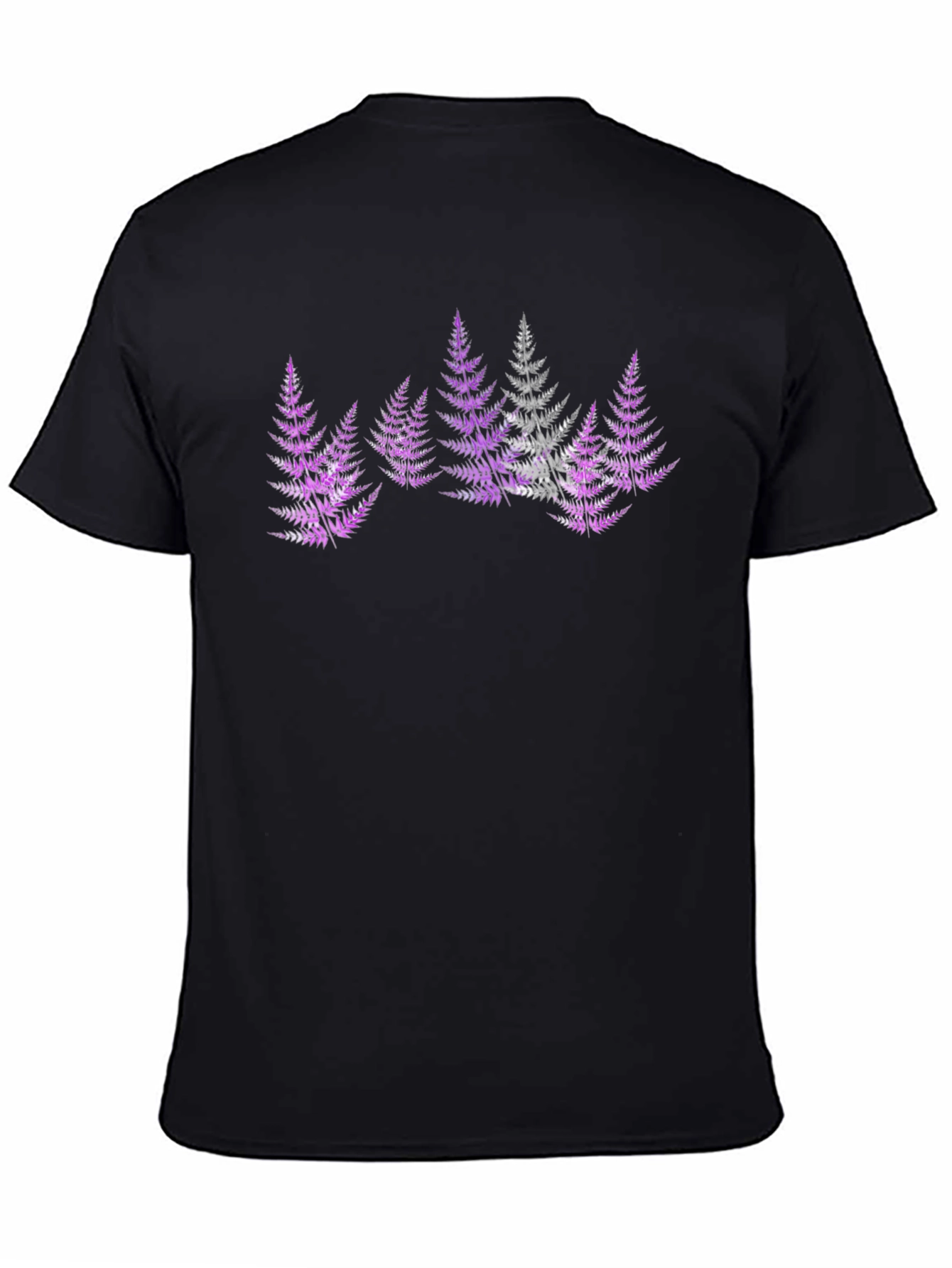 Fern Forest Graphic Tee - Black
