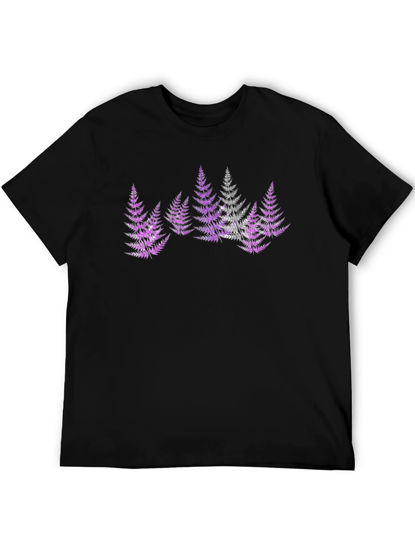 Fern Forest Graphic Tee - Black