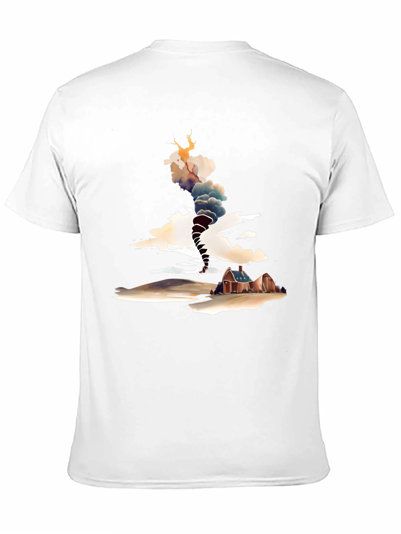 Tornado House Graphic Tee - Weather Inspired Design