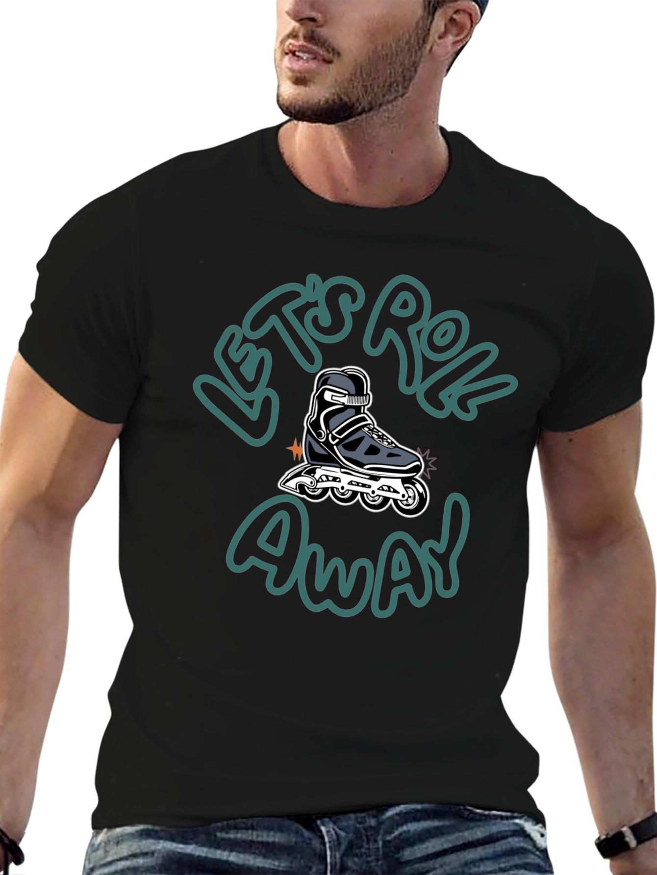 Lets Roll Away! Graphic Tee