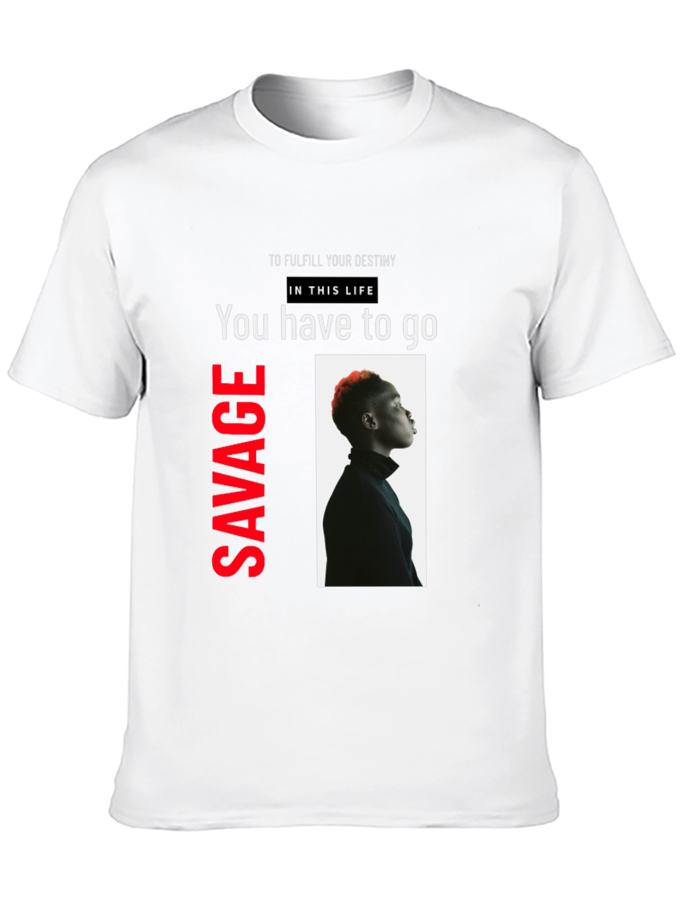 Savage Destiny Tee - Bold Graphic T-Shirt