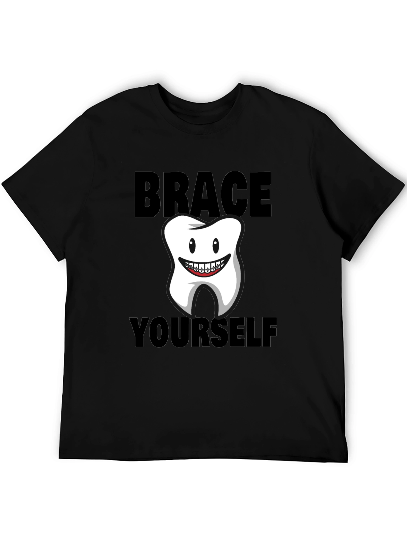 Brace Yourself Funny Tooth T-Shirt