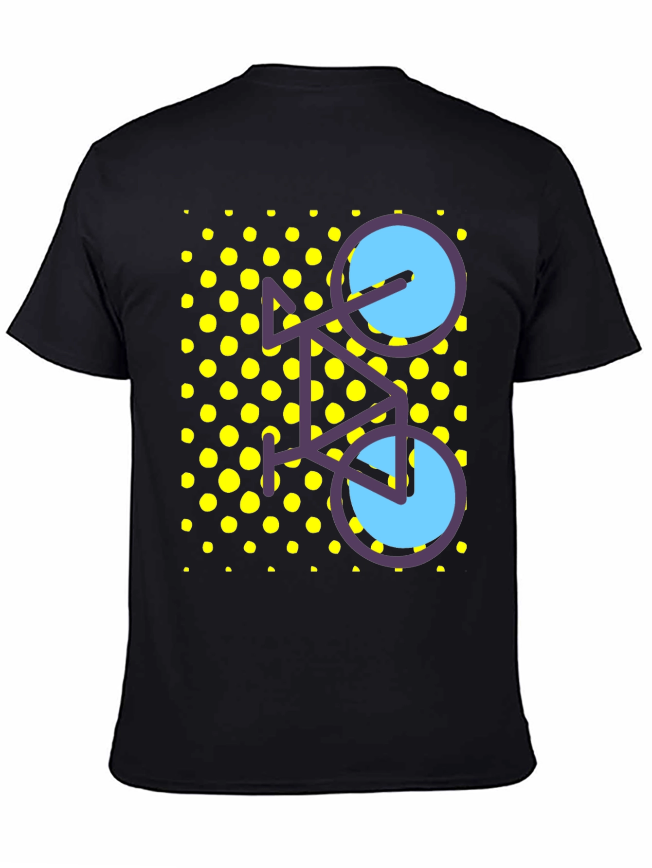 Funky Bicycle Tee - Black