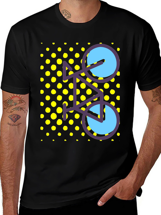 Funky Bicycle Tee - Black