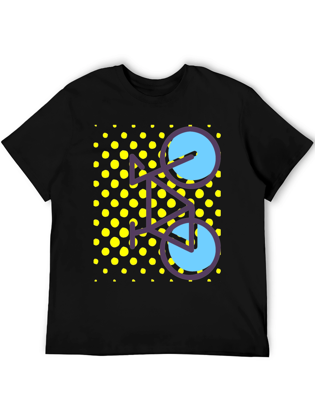 Funky Bicycle Tee - Black