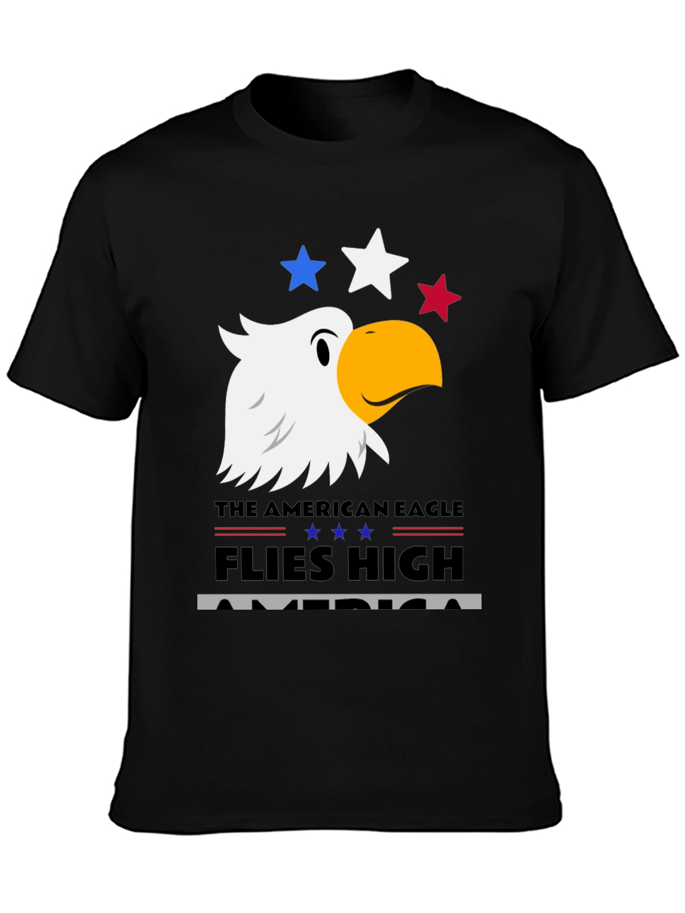 American Eagle Patriotic T-Shirt - USA Pride