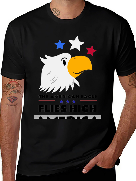 American Eagle Patriotic T-Shirt - USA Pride