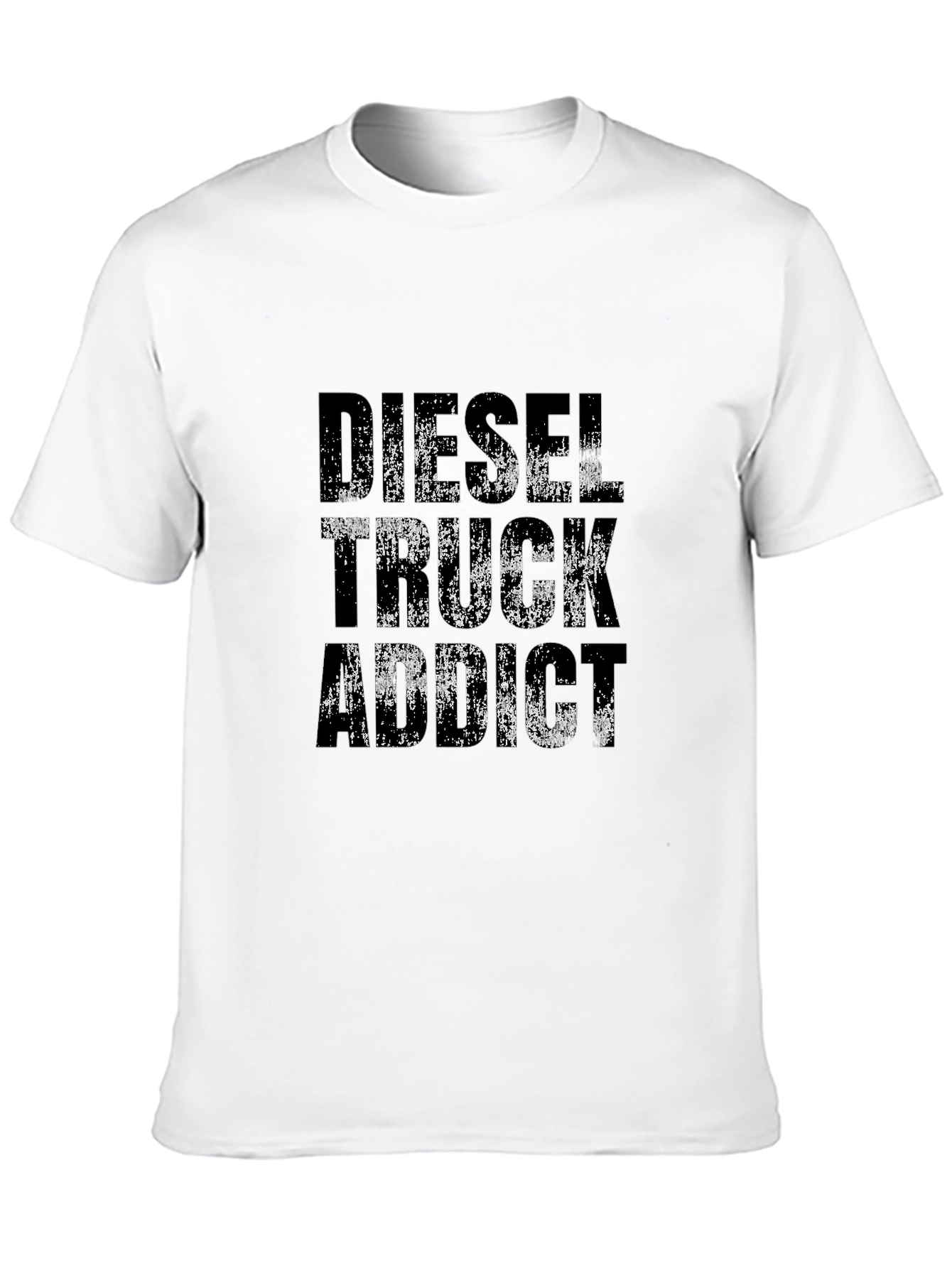 Diesel Truck Addict Black T-Shirt