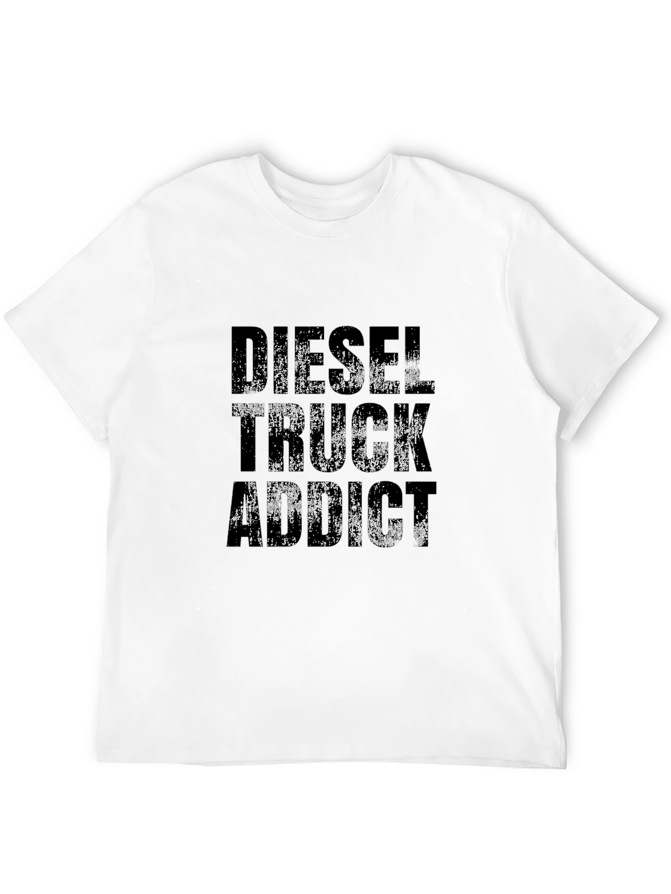 Diesel Truck Addict Black T-Shirt