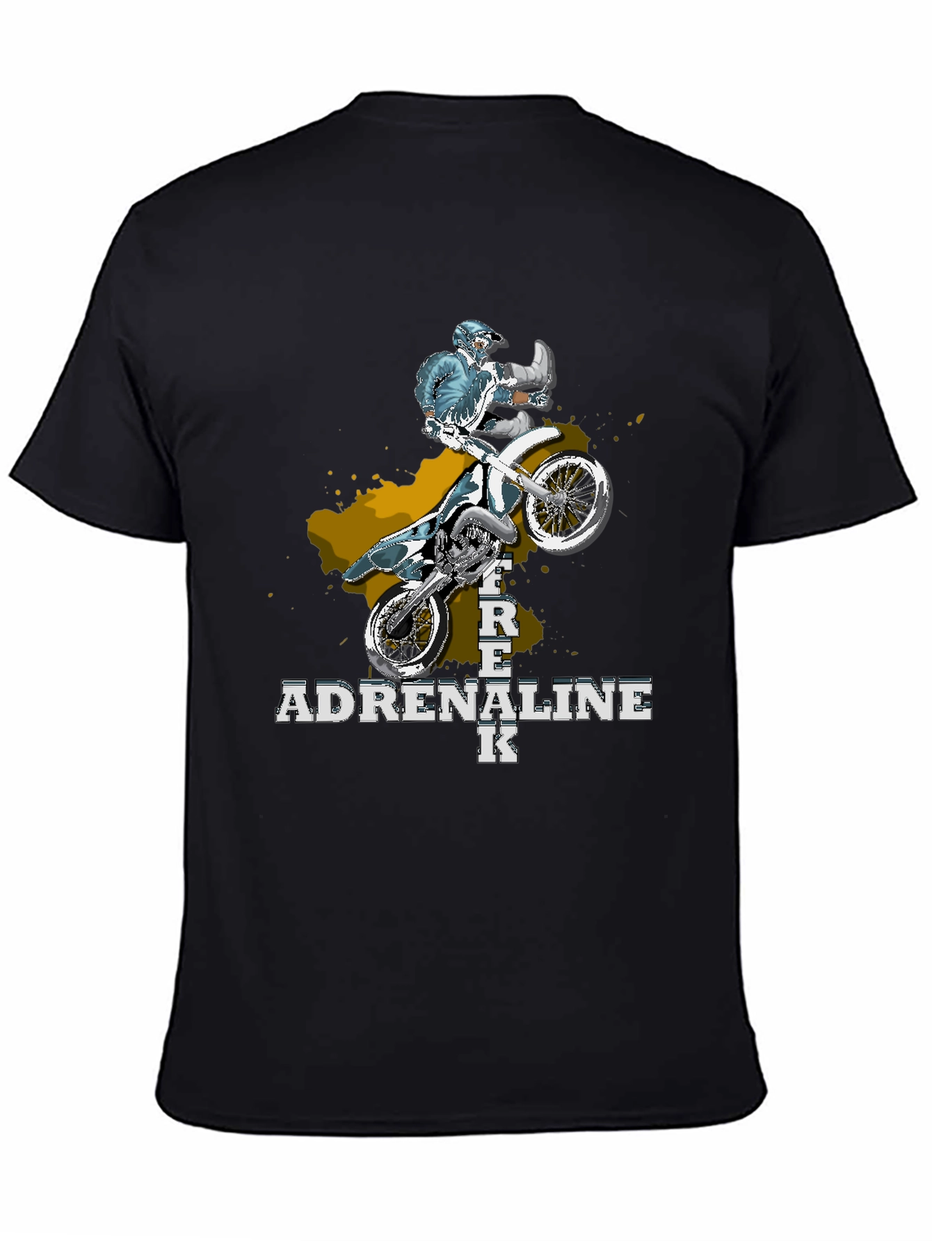 Adrenaline Junkie Motocross Graphic Tee