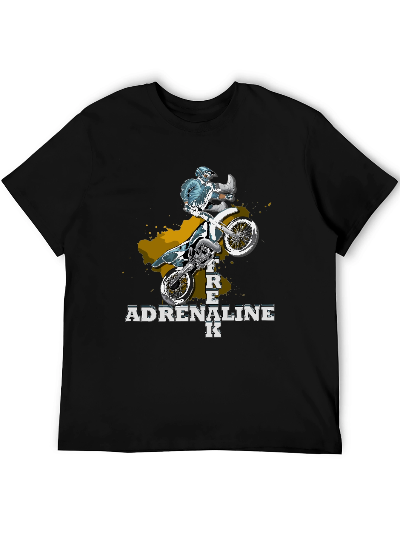 Adrenaline Junkie Motocross Graphic Tee