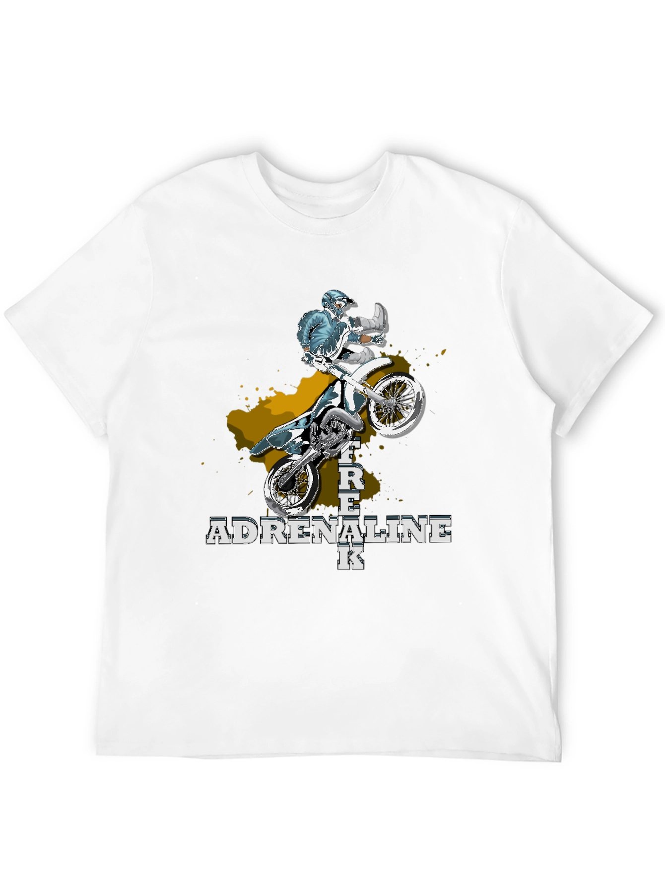 Adrenaline Junkie Motocross Graphic Tee