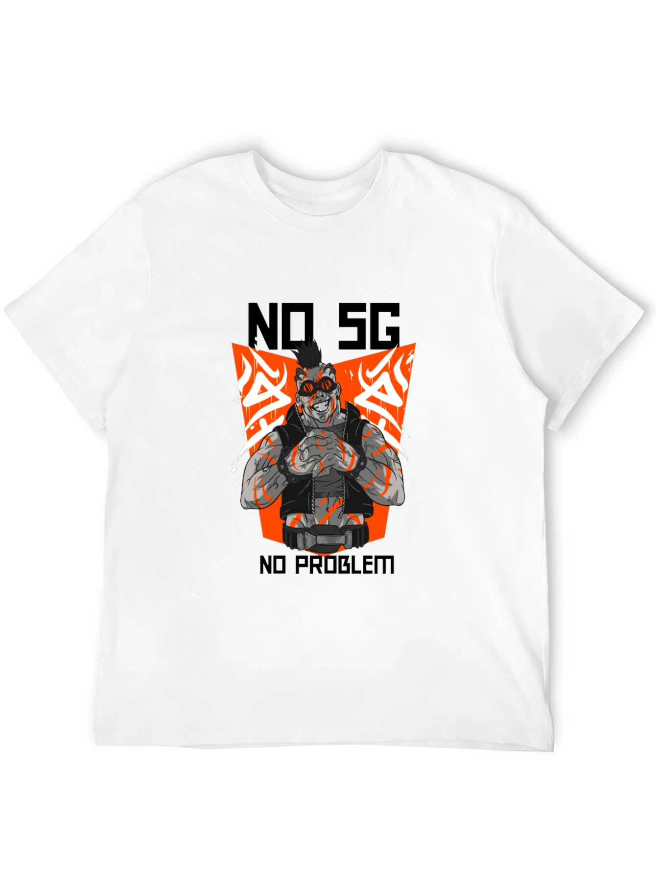 Edgy Graphic Tee - No SG No Problem