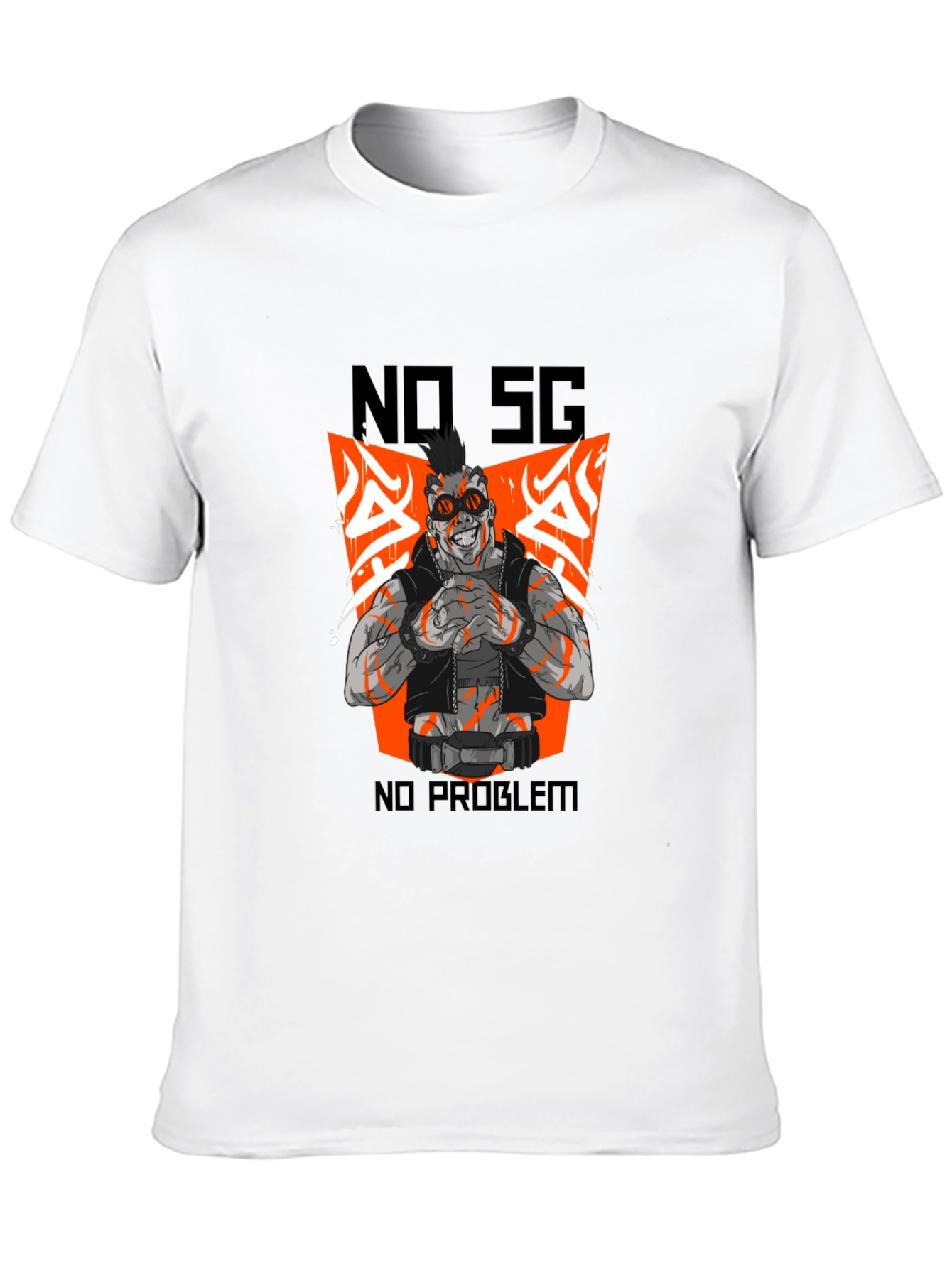 Edgy Graphic Tee - No SG No Problem