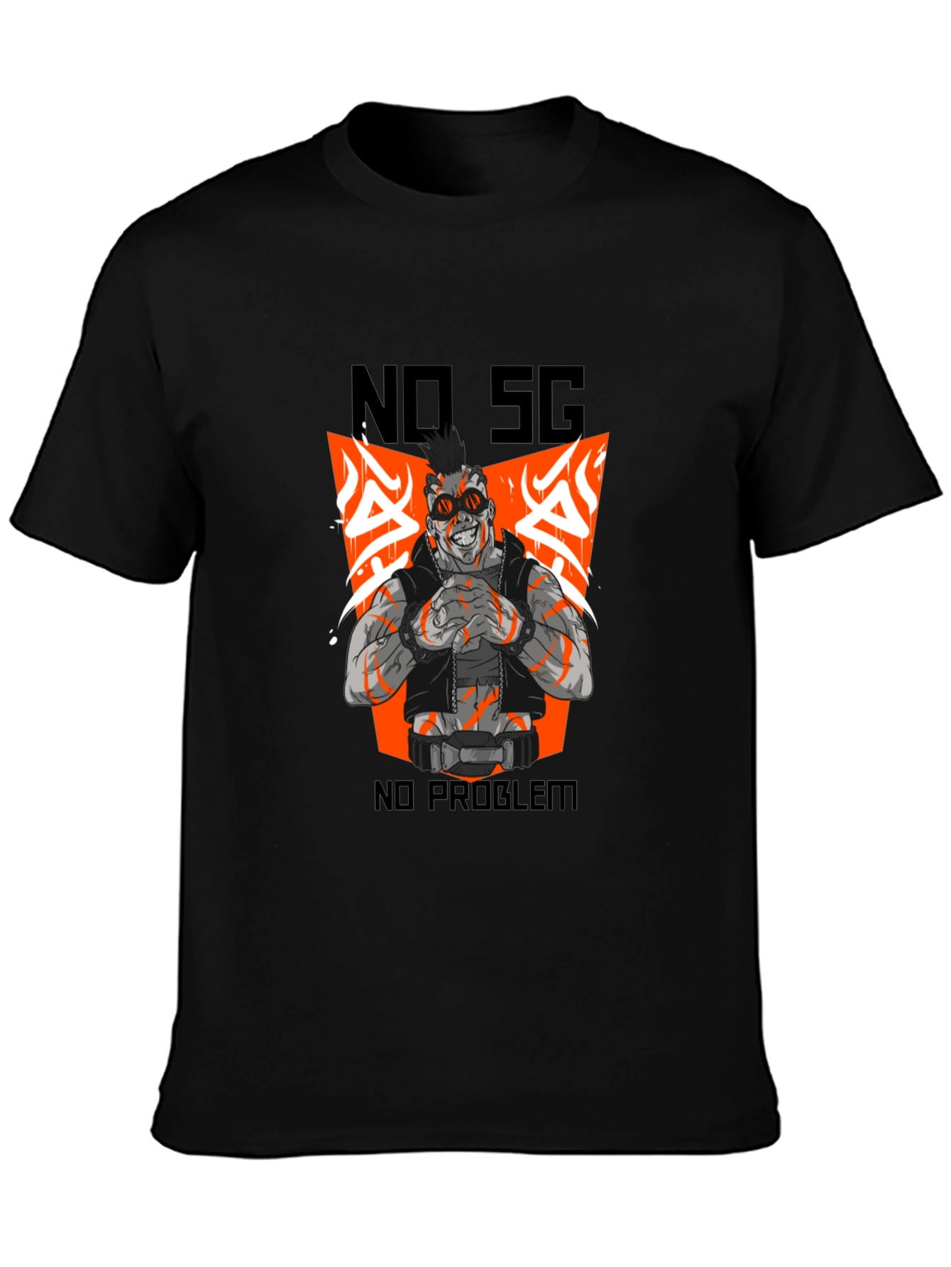 Edgy Graphic Tee - No SG No Problem