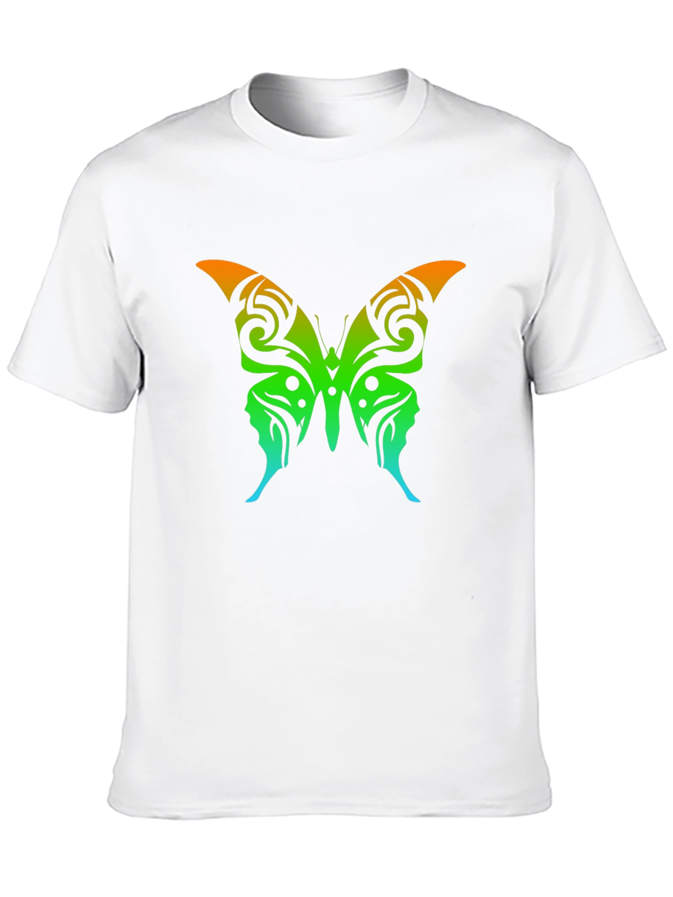 Butterfly Graphic Tee - Mens Black T-Shirt