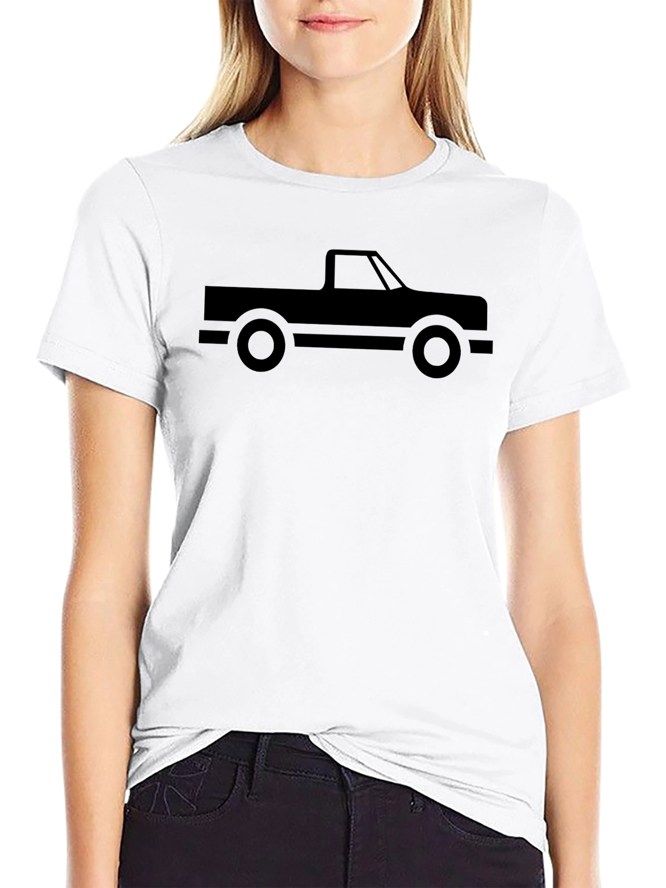 Truck Graphic Tee - Classic Pickup Truck Design