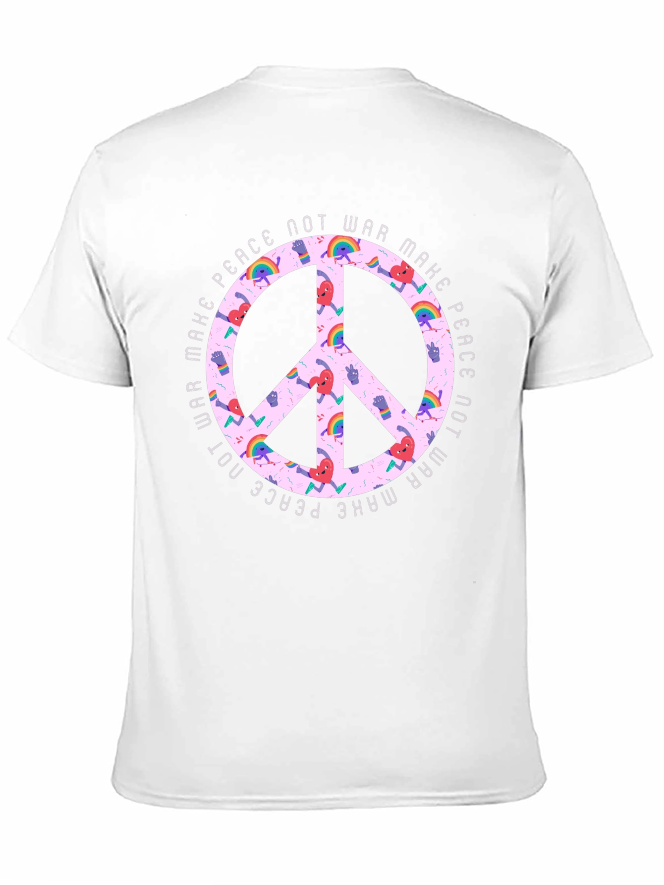 Peace Not War Graphic T-Shirt