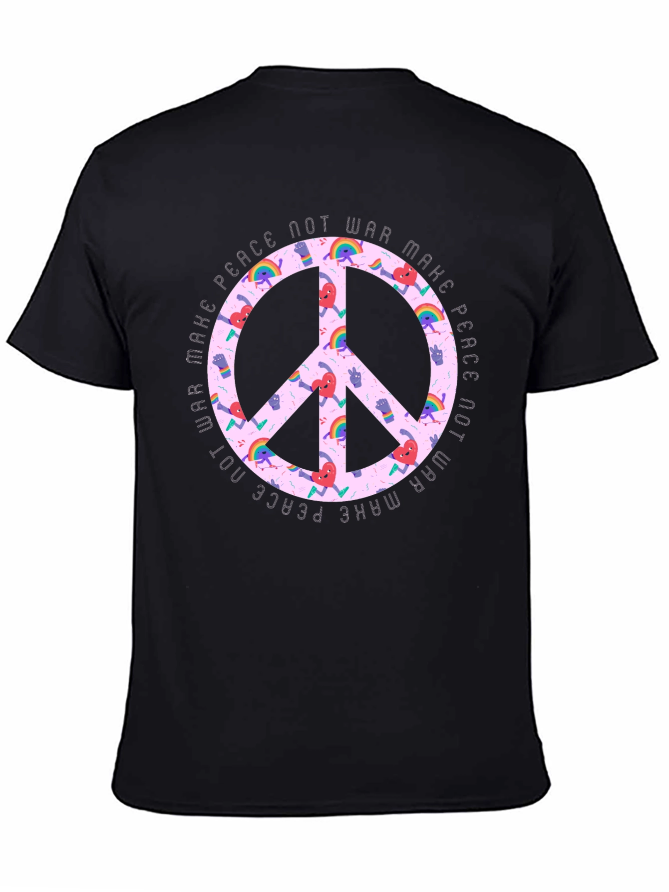 Peace Not War Graphic T-Shirt