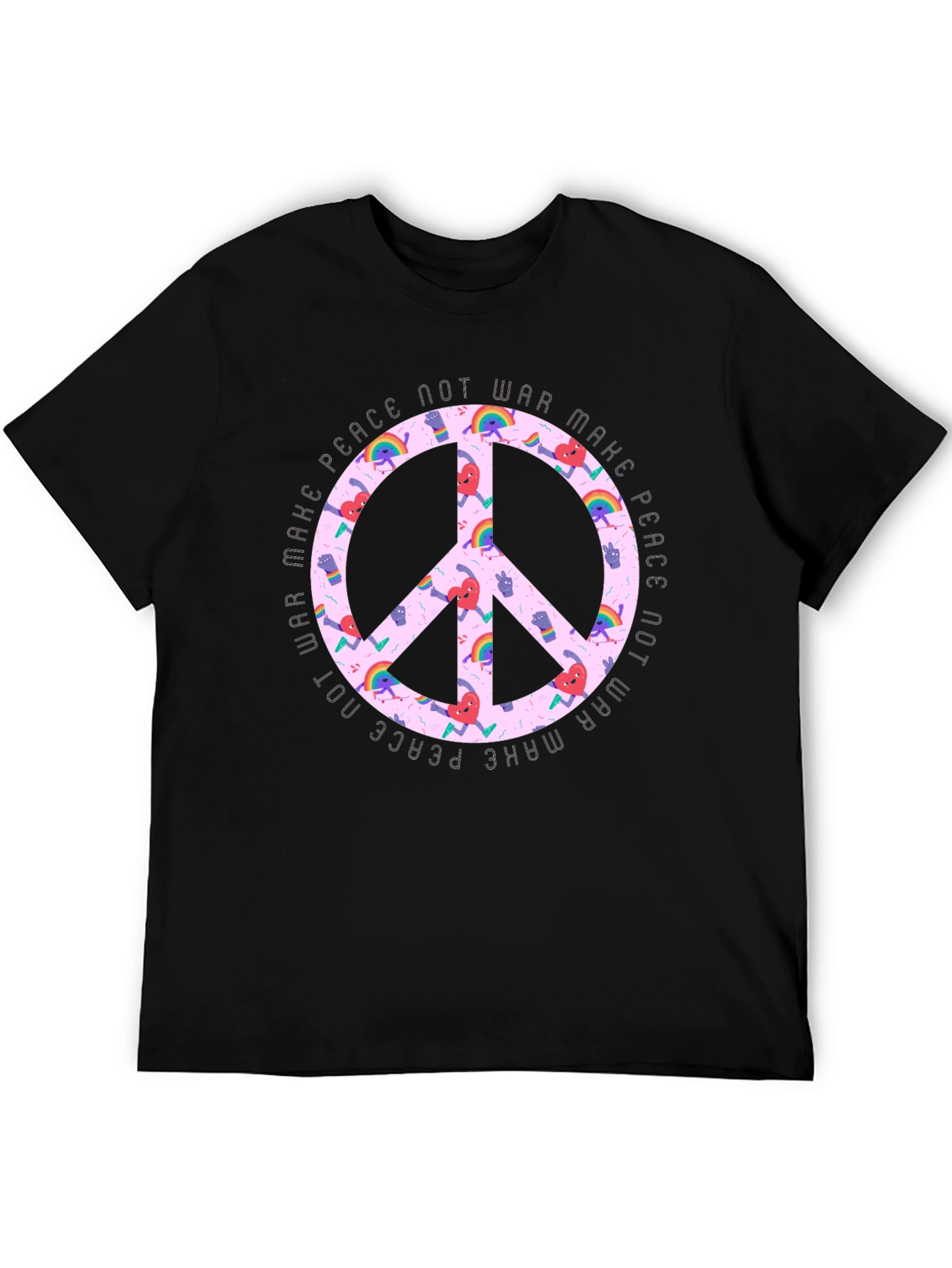 Peace Not War Graphic T-Shirt