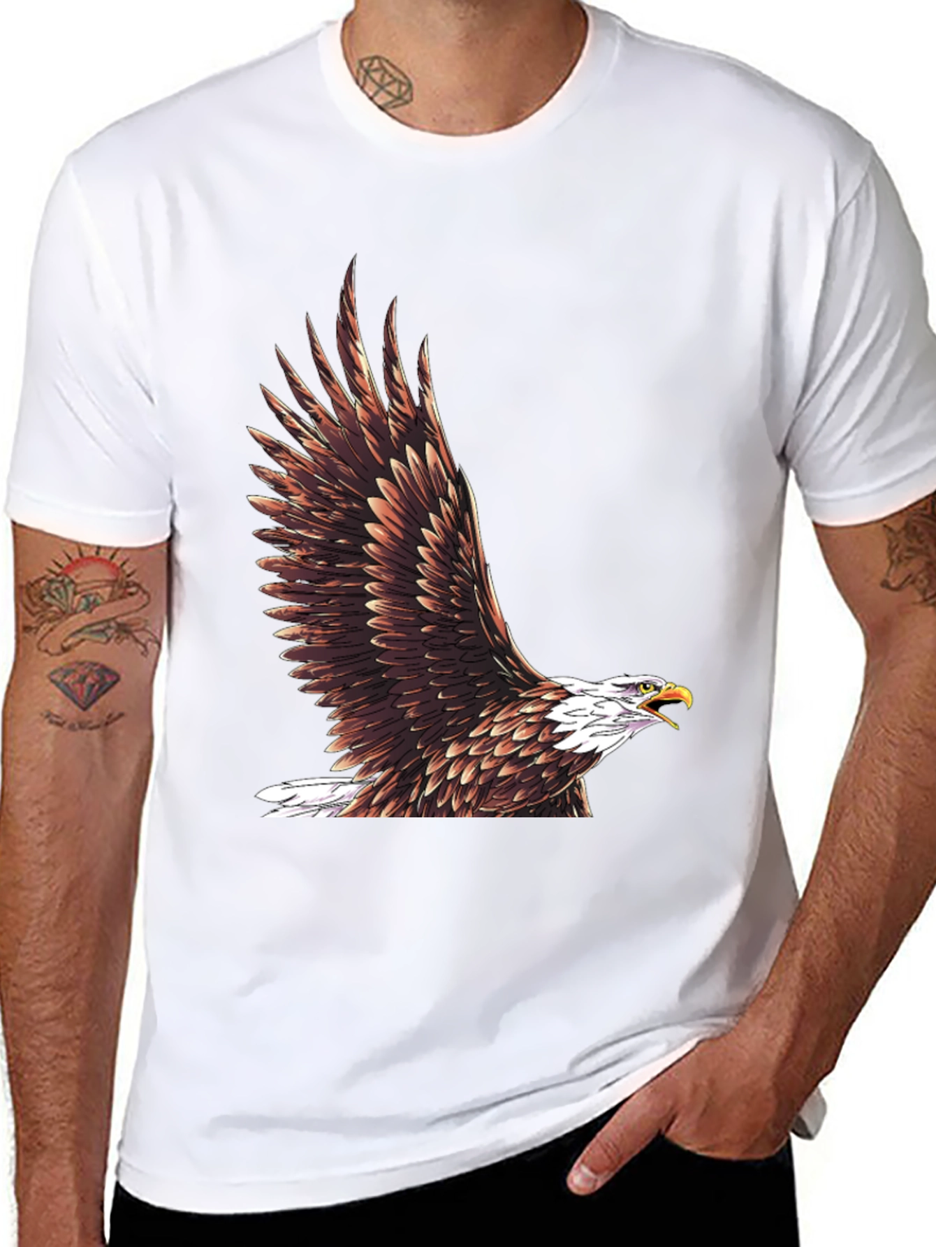 Eagle Graphic T-Shirt - Soaring Style