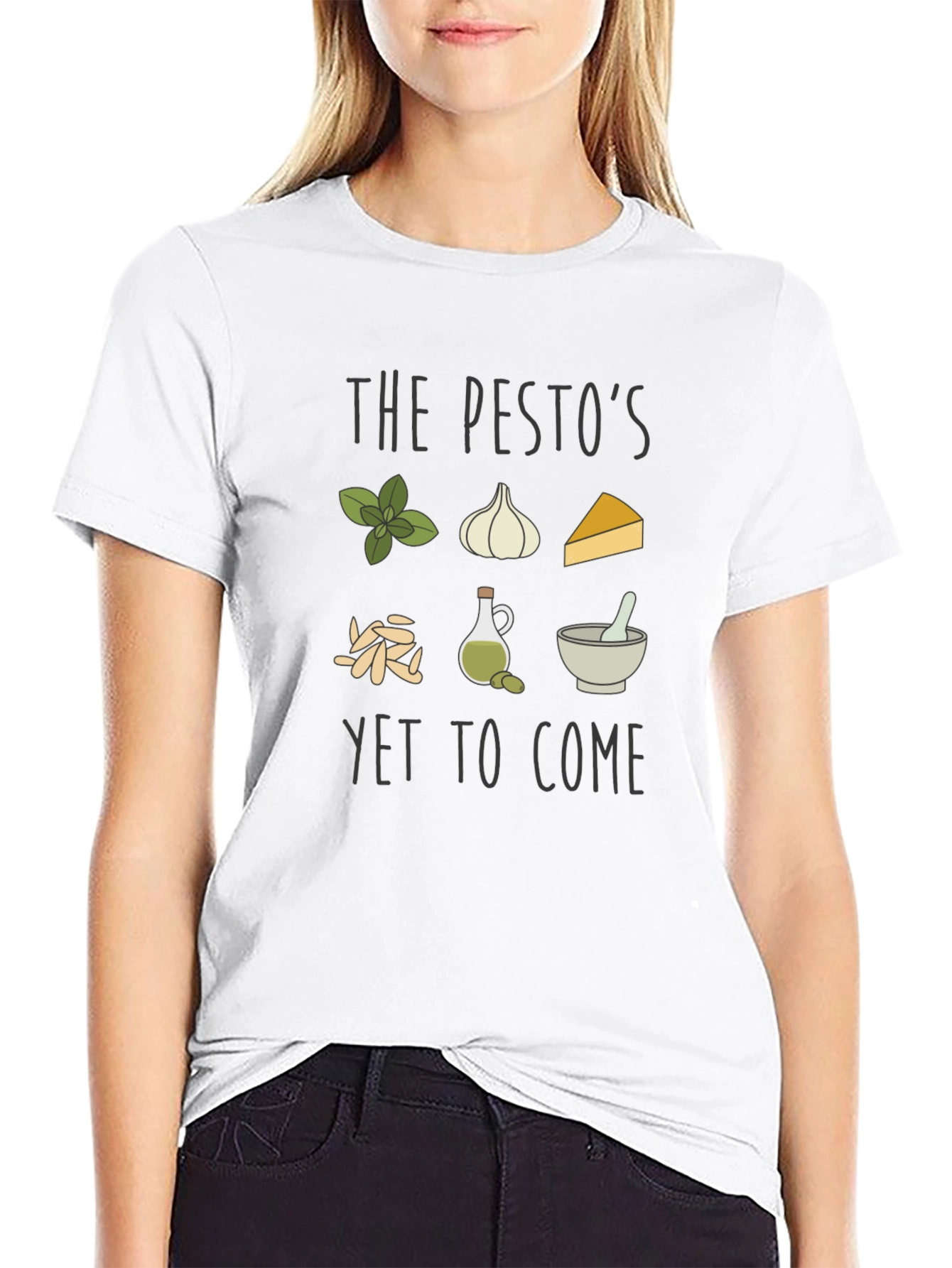 The Pestos Yet To Come Black Graphic T-Shirt