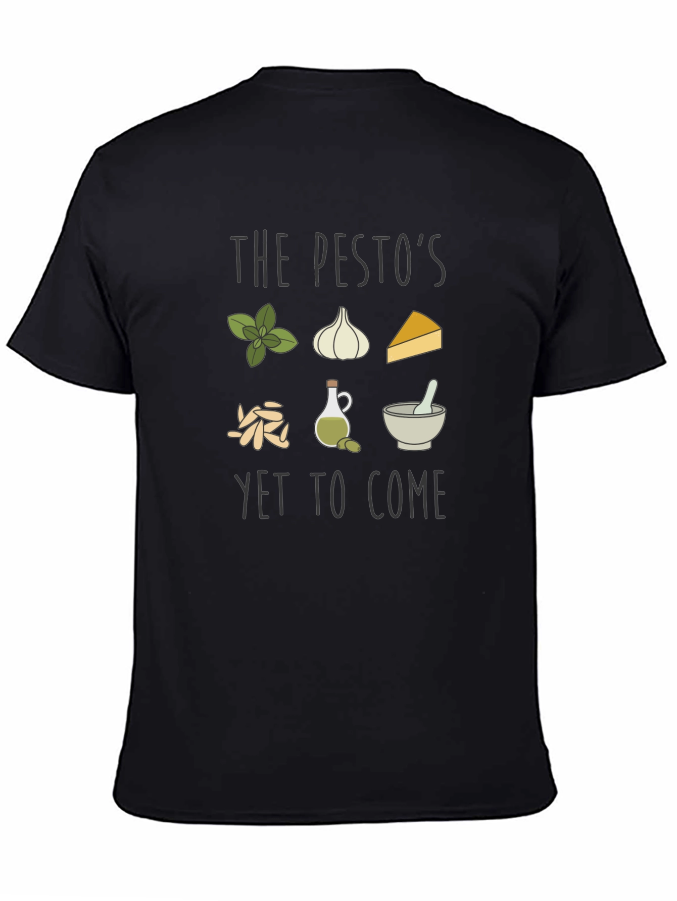 The Pestos Yet To Come Black Graphic T-Shirt