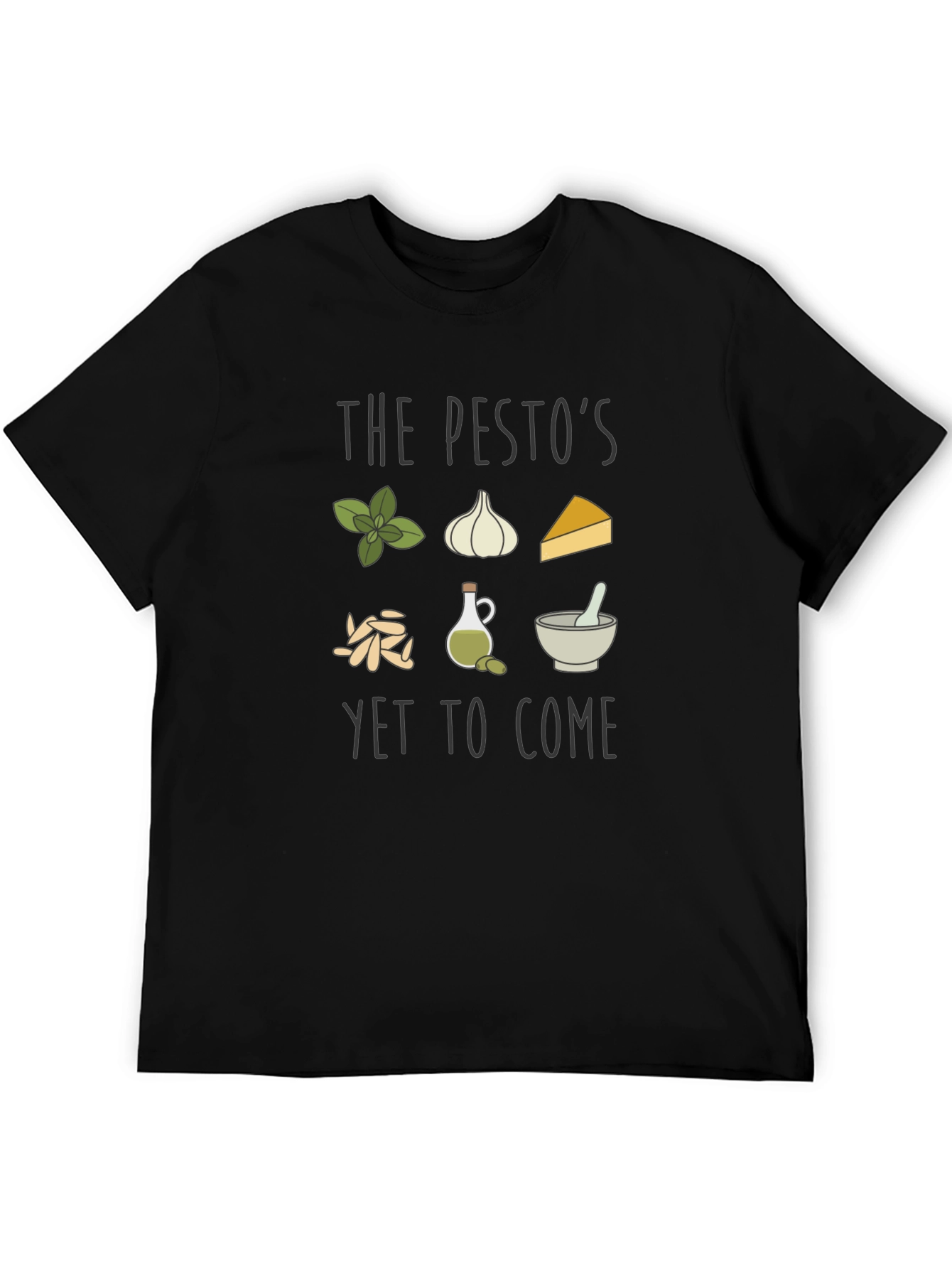 The Pestos Yet To Come Black Graphic T-Shirt