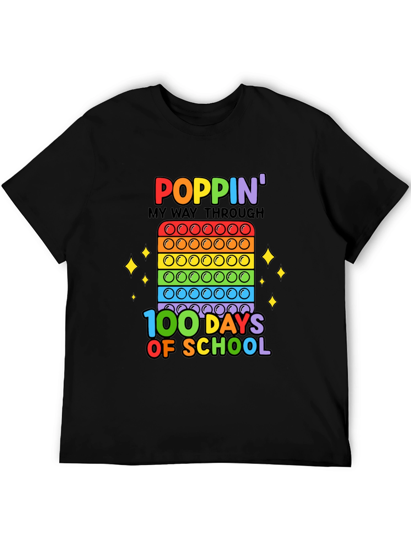 Poppin 100 Days of School T-Shirt