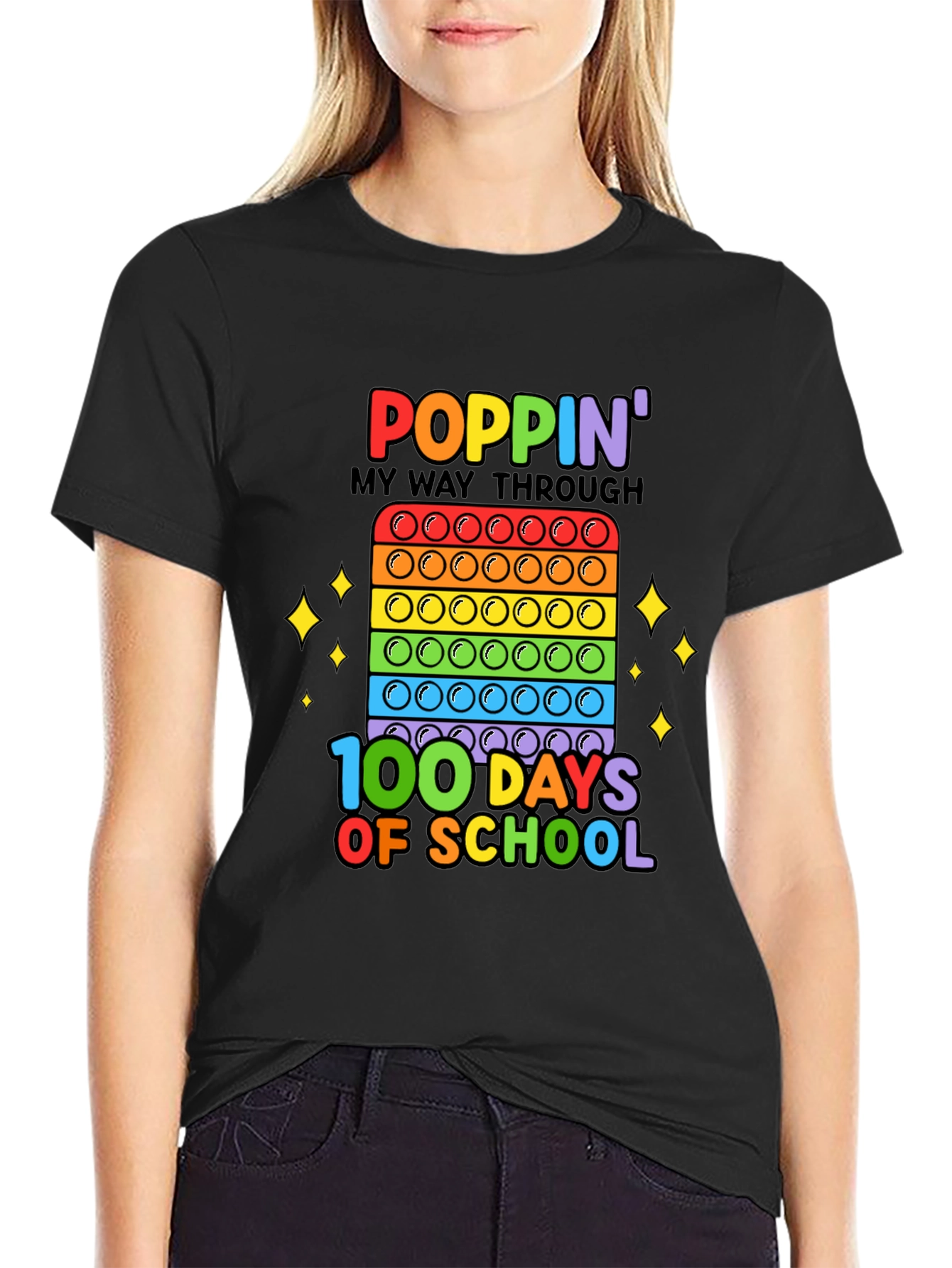 Poppin 100 Days of School T-Shirt