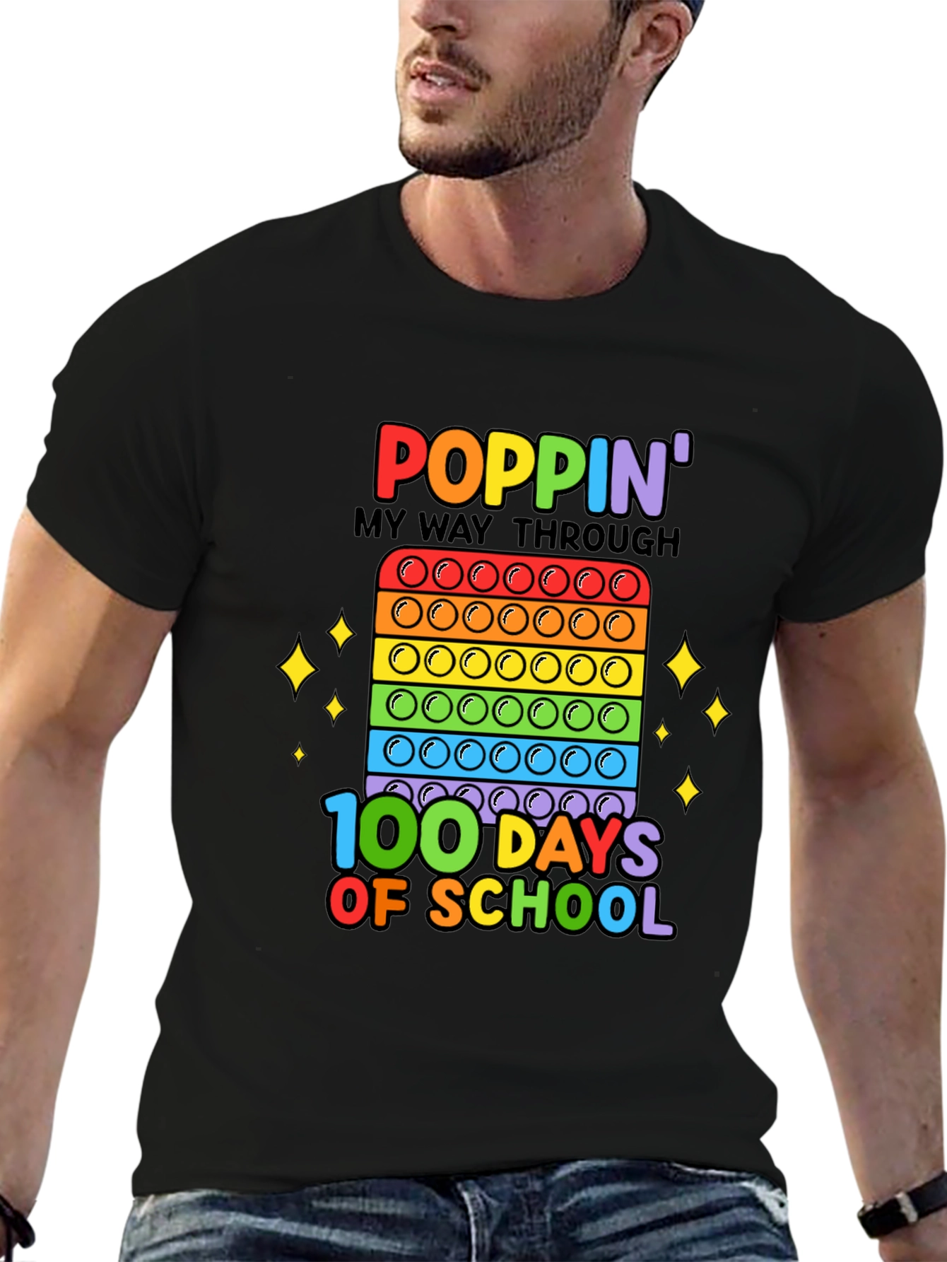 Poppin 100 Days of School T-Shirt