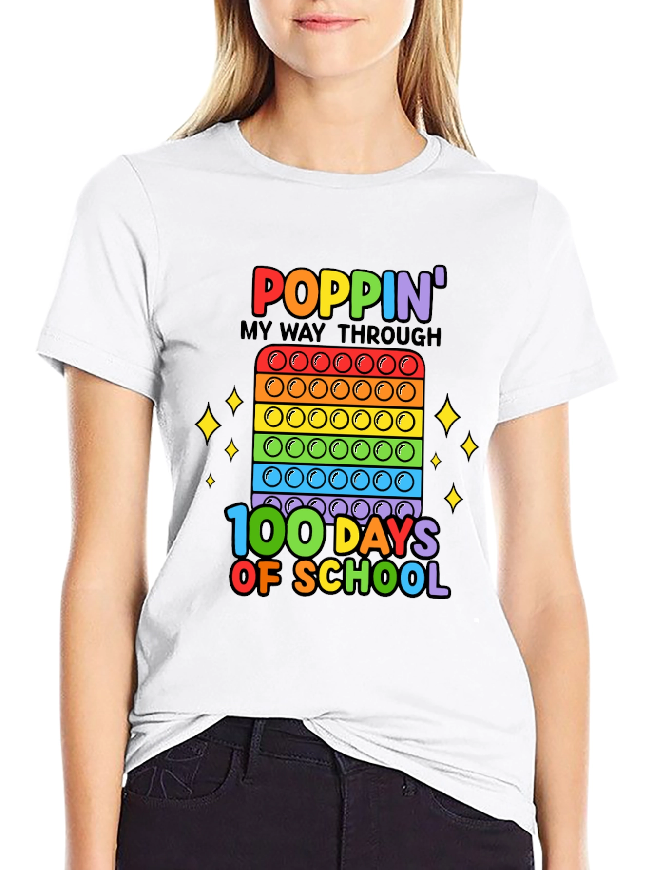 Poppin 100 Days of School T-Shirt