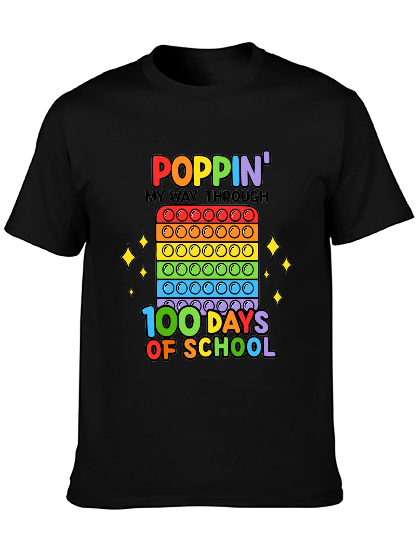 Poppin 100 Days of School T-Shirt