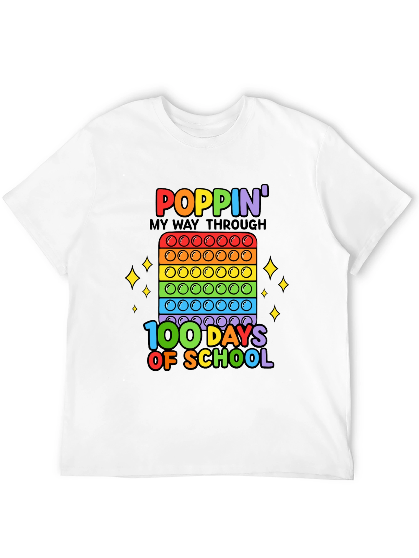 Poppin 100 Days of School T-Shirt