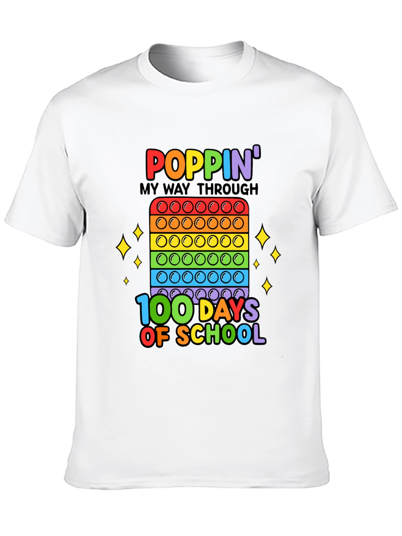 Poppin 100 Days of School T-Shirt