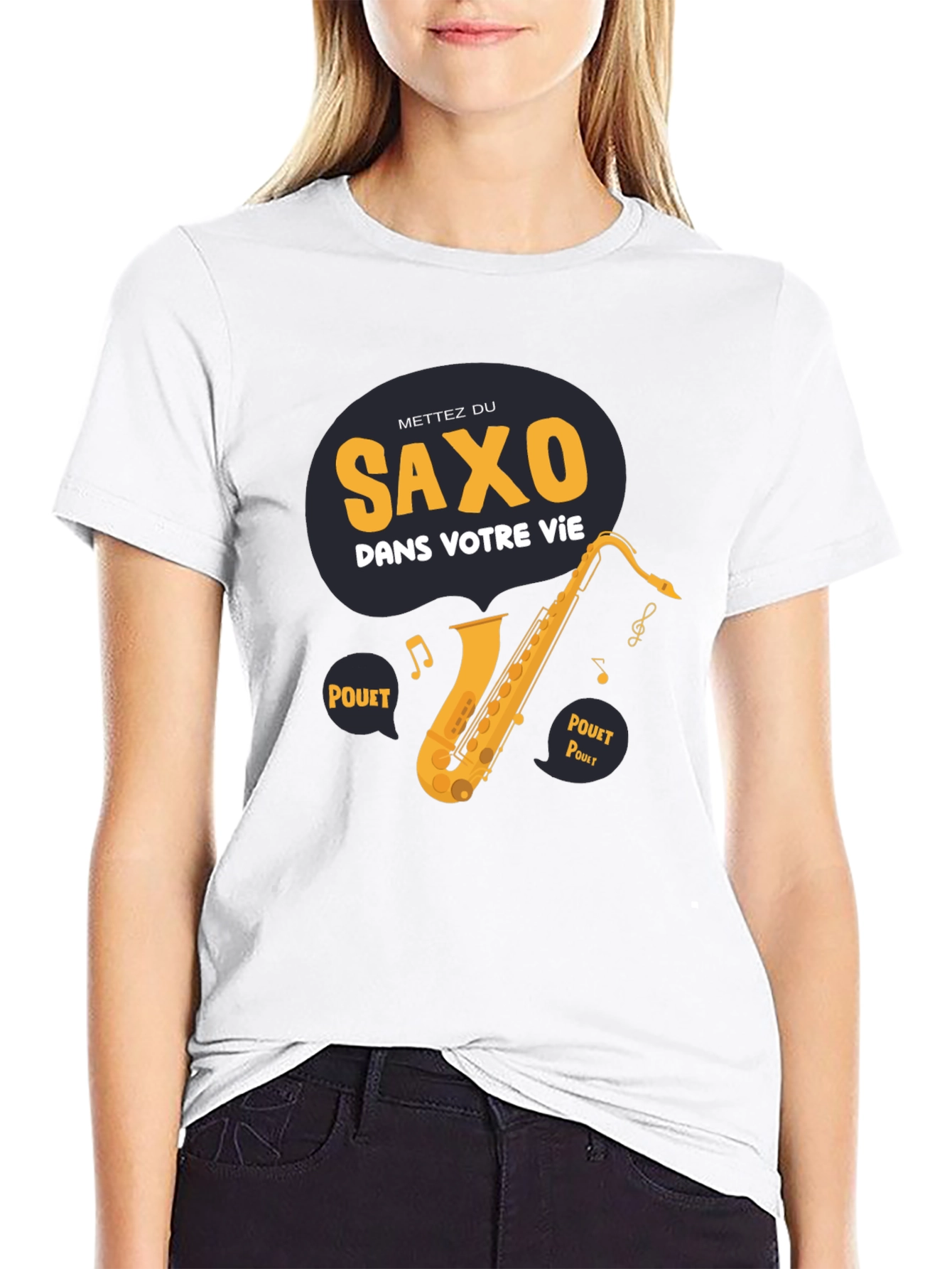 Saxophone T-Shirt - Add Saxo to Your Life!