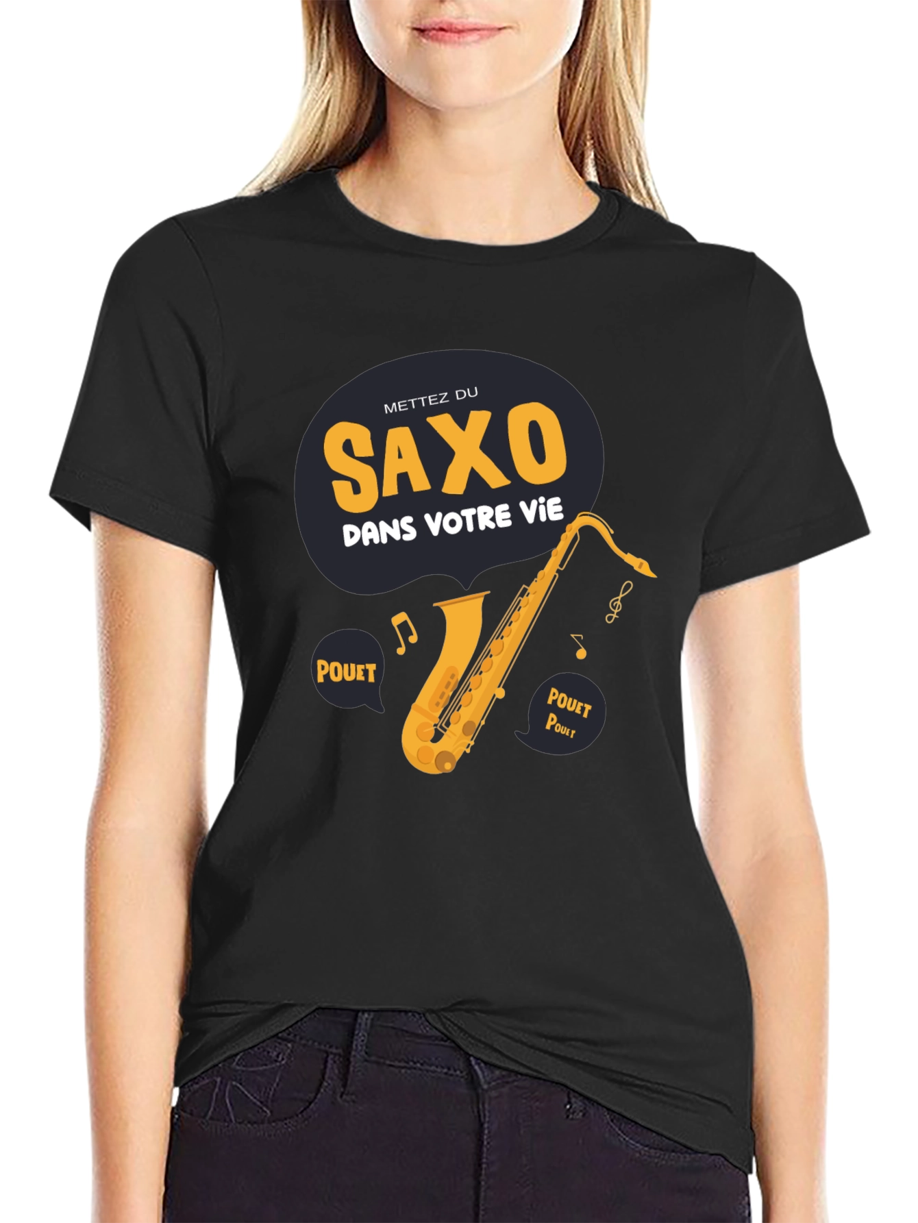 Saxophone T-Shirt - Add Saxo to Your Life!
